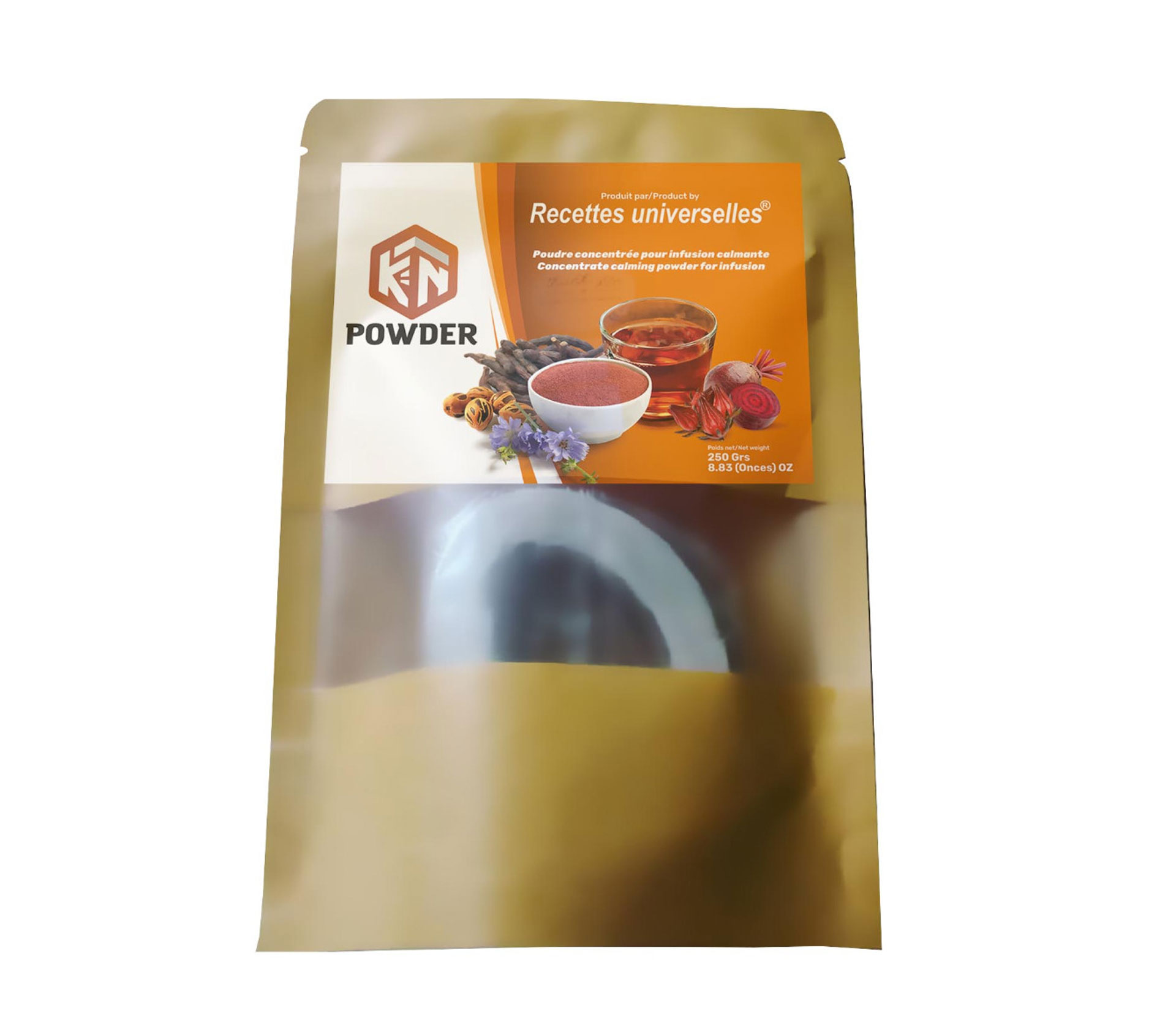 KN POWDER Poudre Concentrée Pour Infusion Calmante 250 Gram – GTIN 6177000014024