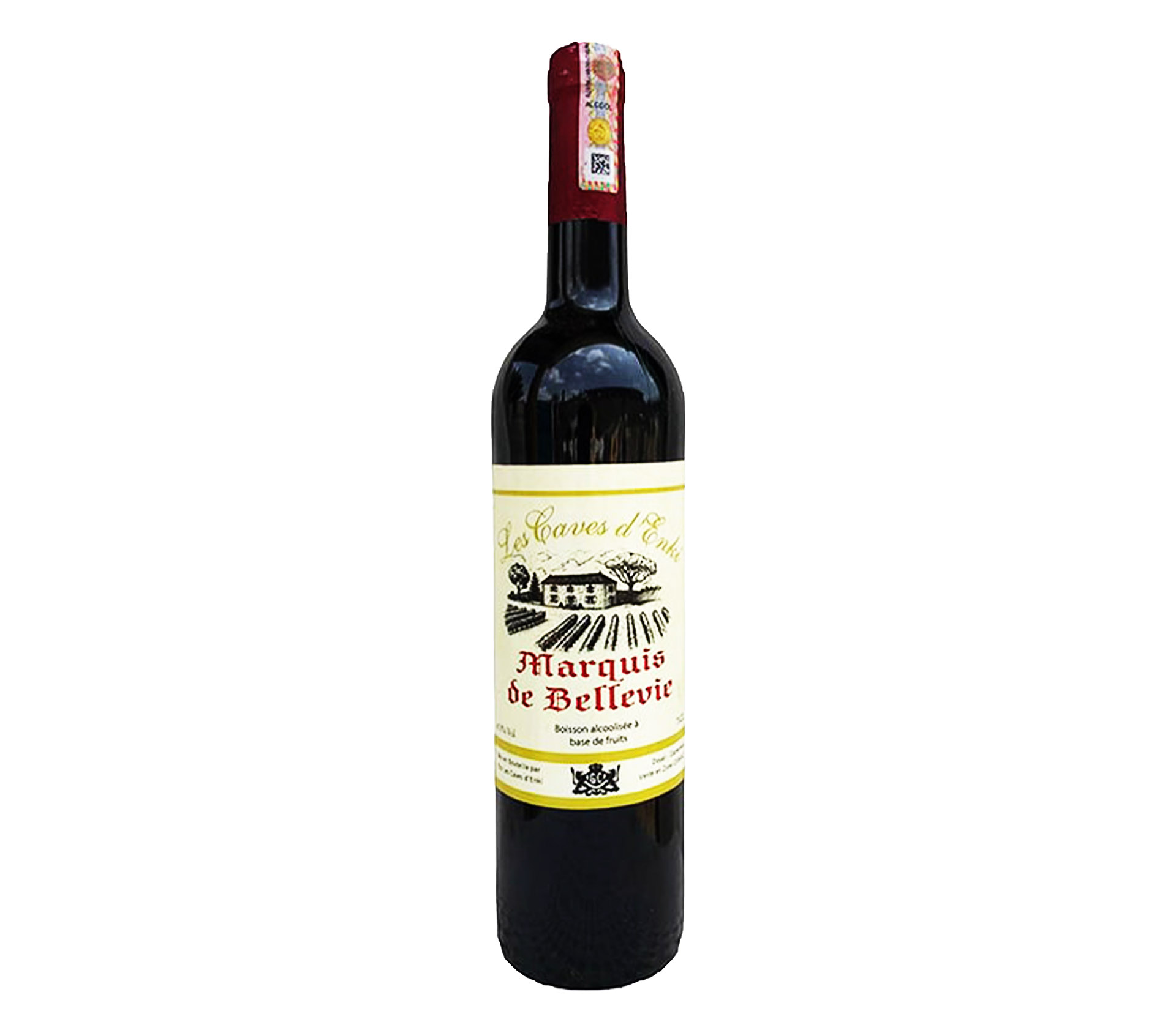 Les Caves d'Enki Vin Table Rouge, Marquis De Bellevie 75 Centilitre – GTIN 6176000020103