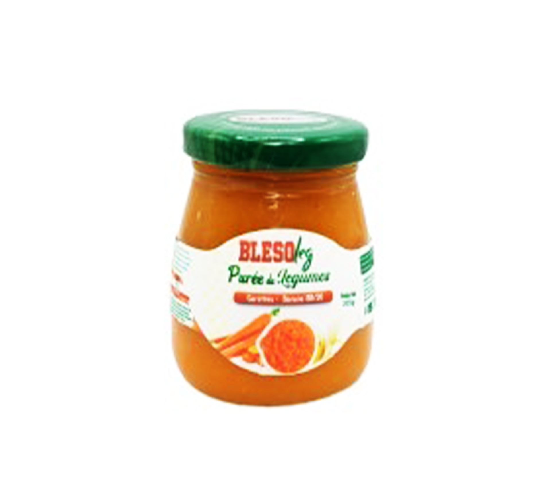 BLESOFRUITS Purées De Fruits et Légumes Carotte Et Banane 210 Gram – GTIN 6177000012419