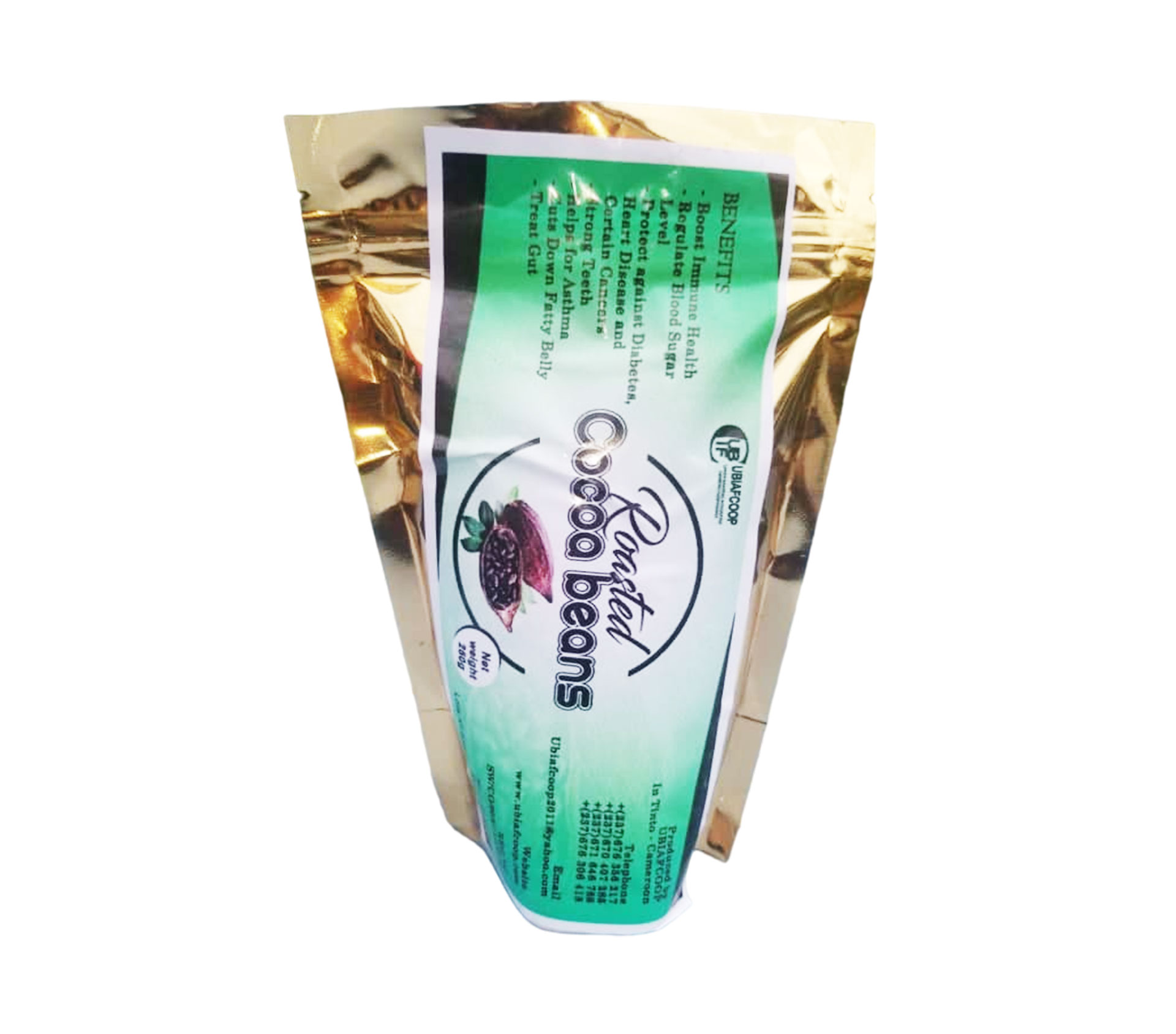 UBIAFCOOP Roasted Cocoa Beans 200 Gram – GTIN 6176000130994