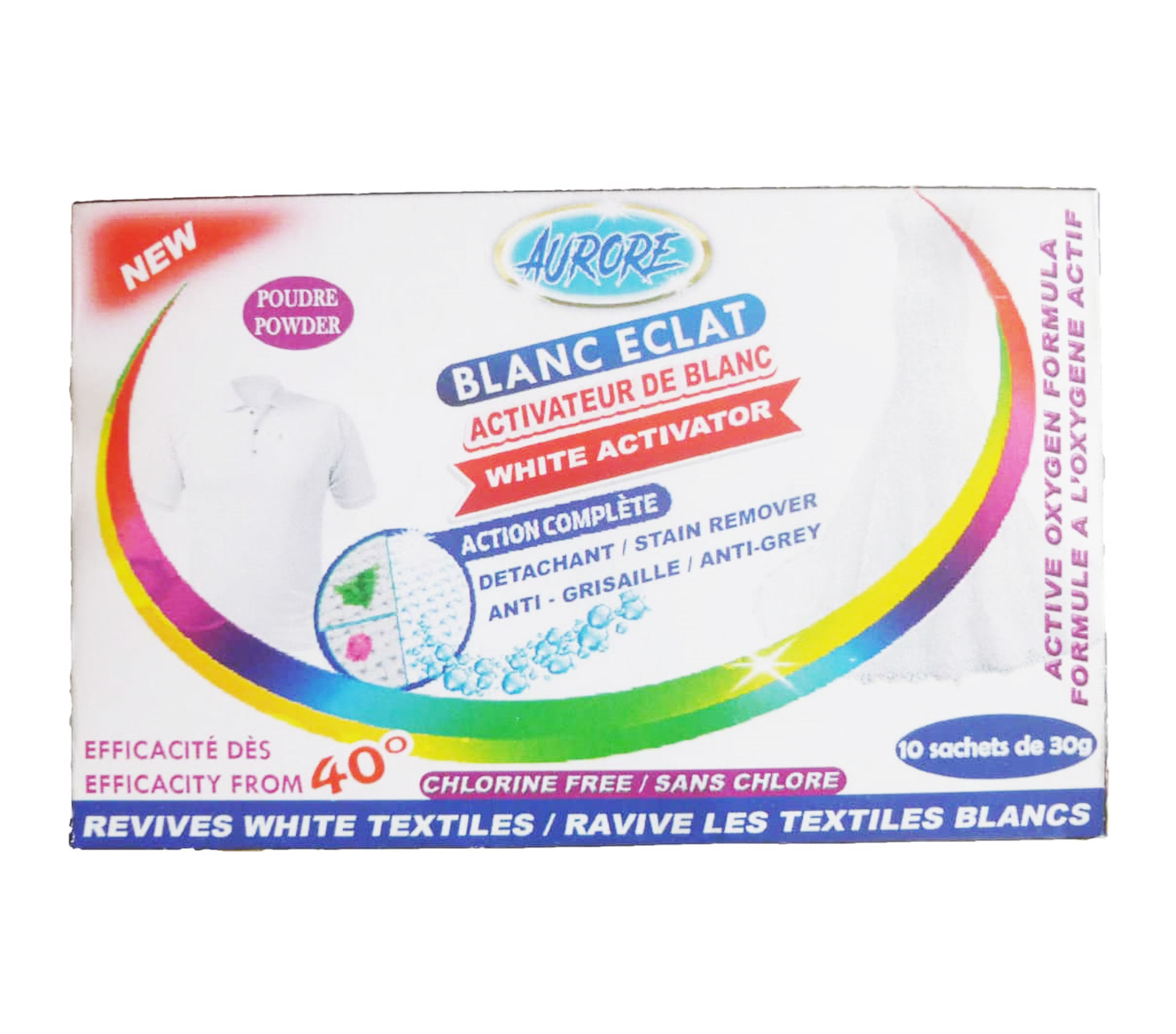 AURORE BLANC ÉCLAT Activateur De Blanc 300 gram – GTIN 6176000119463
