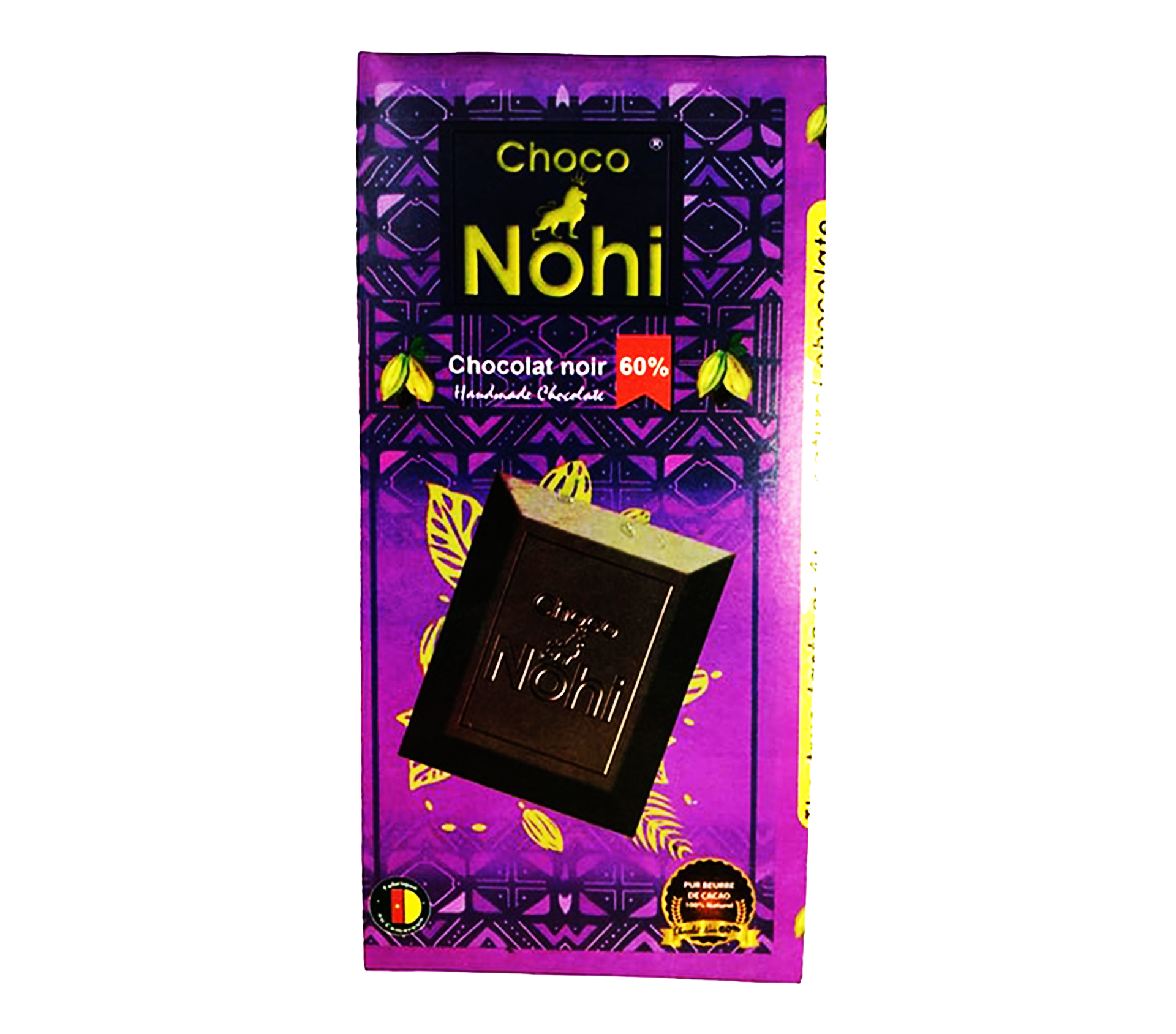 Choco Nohi Chocolat Nohi Noir 60% Chocolat et Confiserie de Chocolat Noir - 60% De Cacao 120 Gram – GTIN 6176000046219