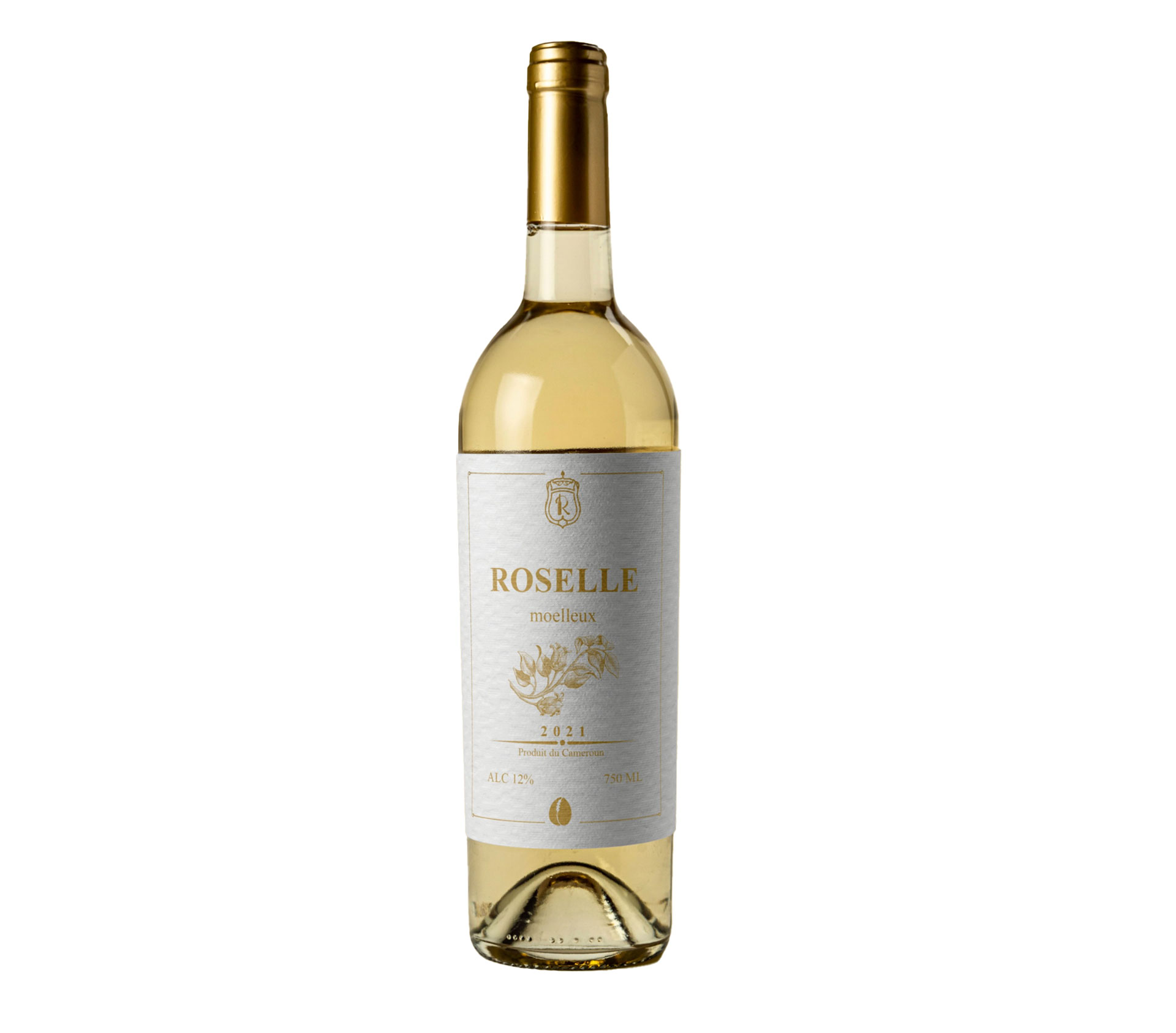 ROSELLE Vin Blanc Moelleux D'hibiscus Jaune et Canne À Sucre 75 Centilitre – GTIN 6177000012358