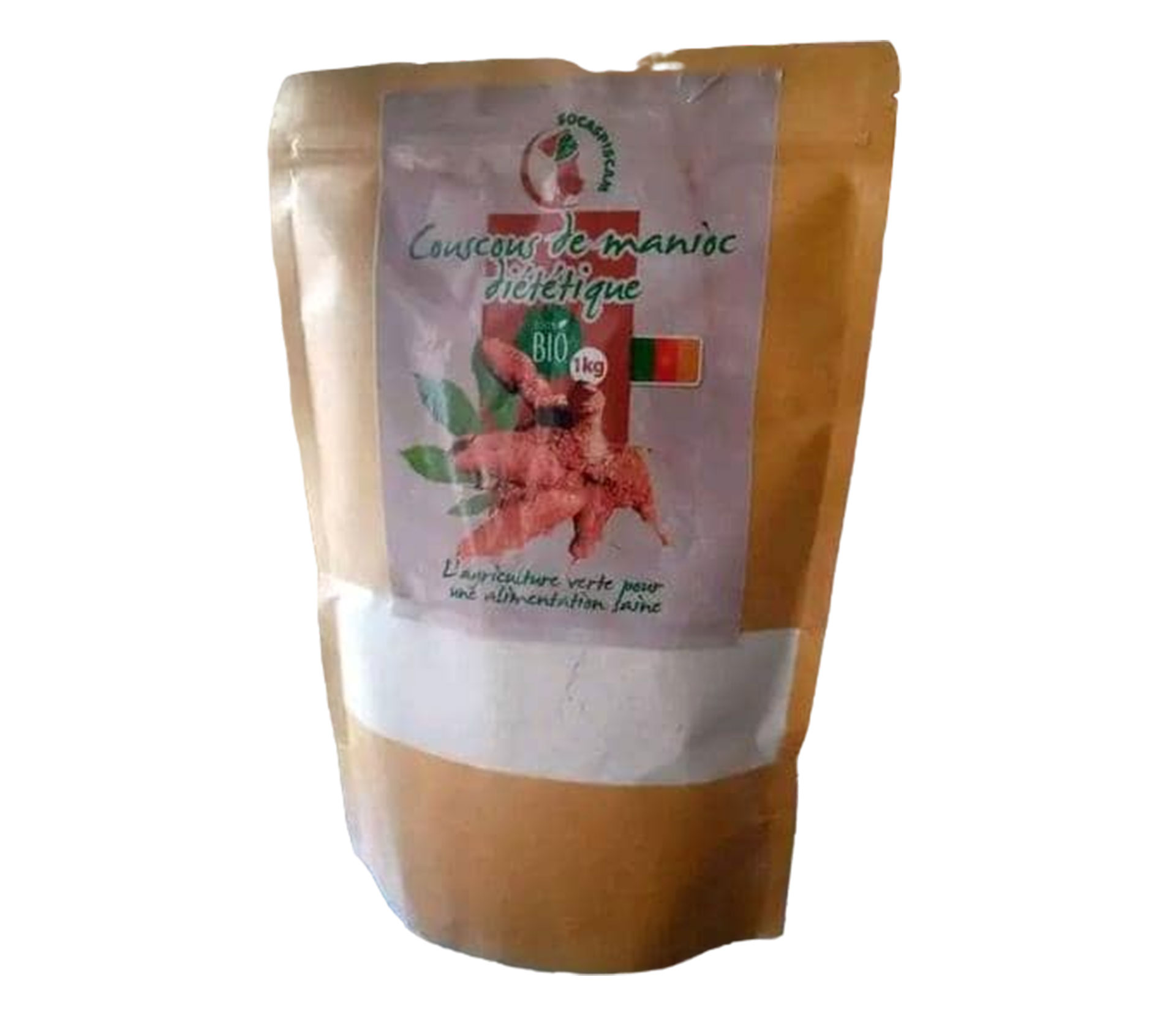 SOCASPISCAM Couscous De Manioc Dietetique 1 kilogram – GTIN 6176000124320
