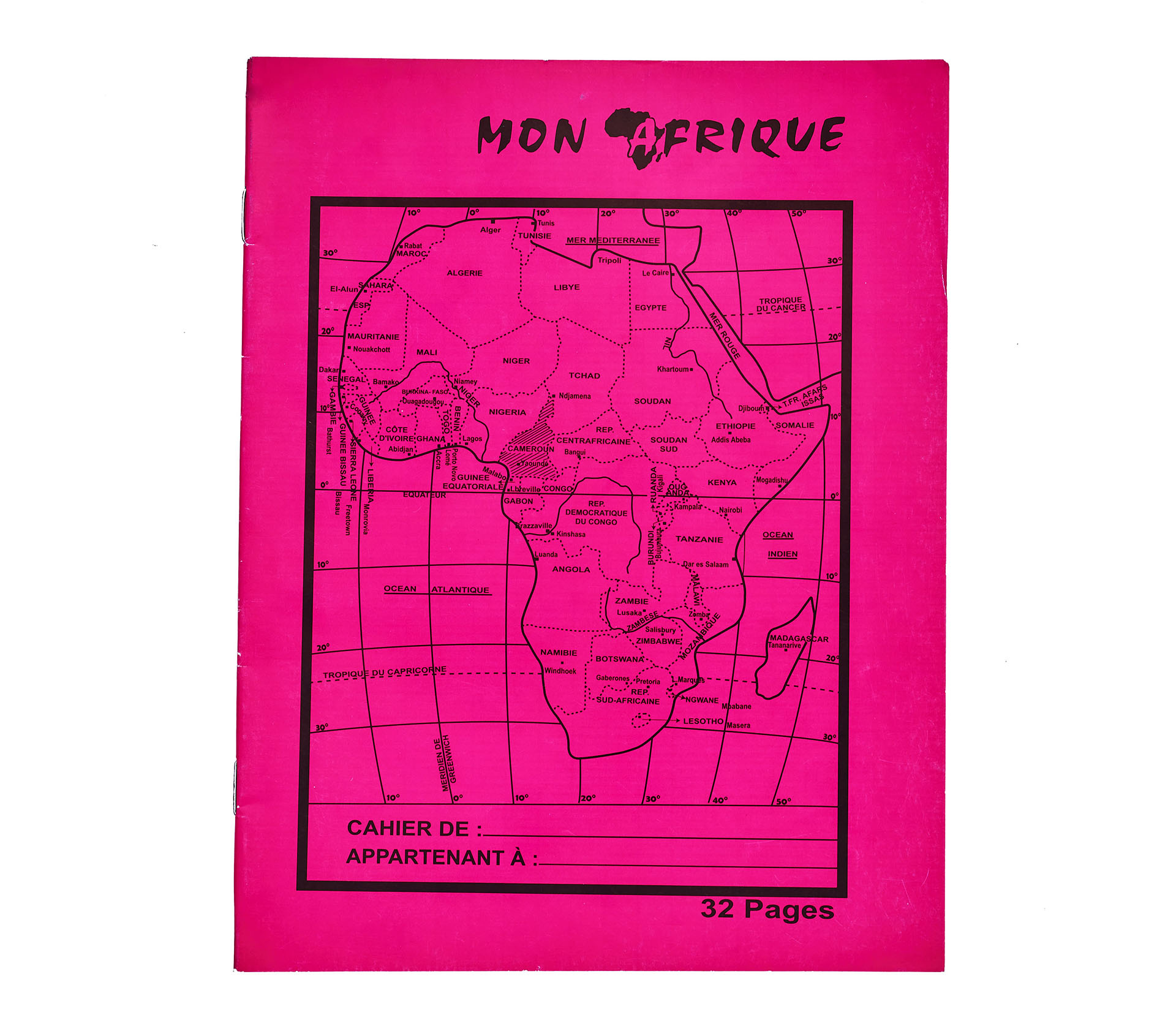 safca Mon Afrique cahier 17x22 374 Square centimetre – GTIN 6174000155078