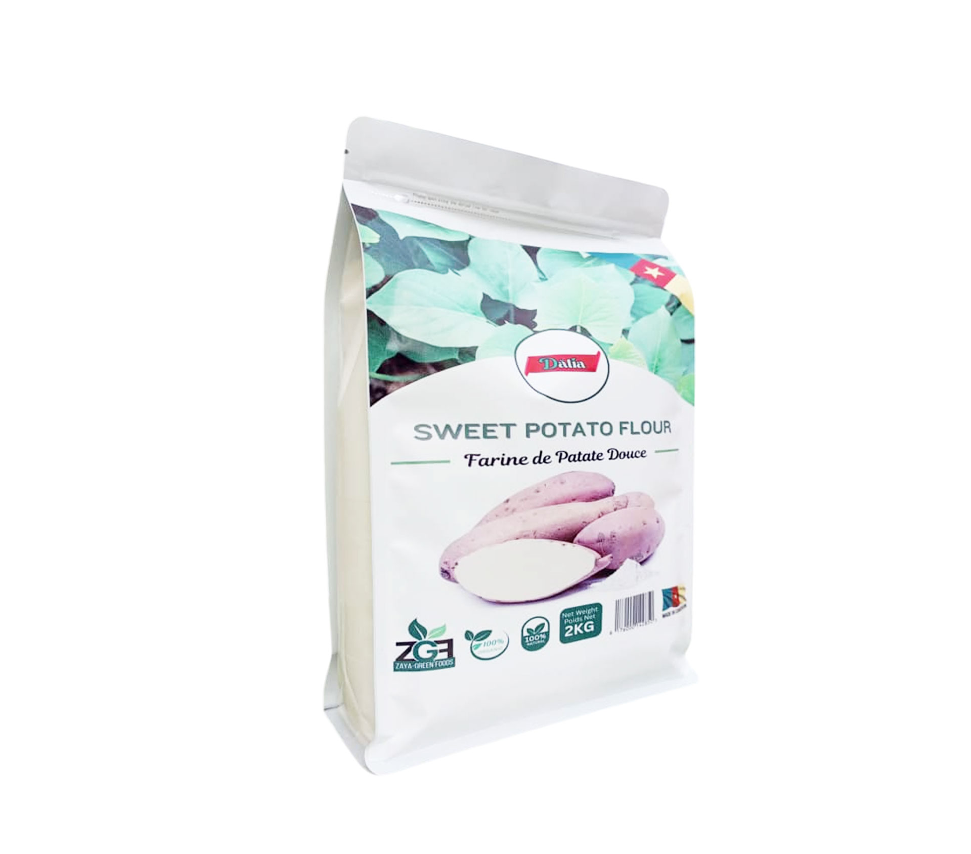 DALIA Farine De Patate Douce 2 kilogram – GTIN 6176000142850