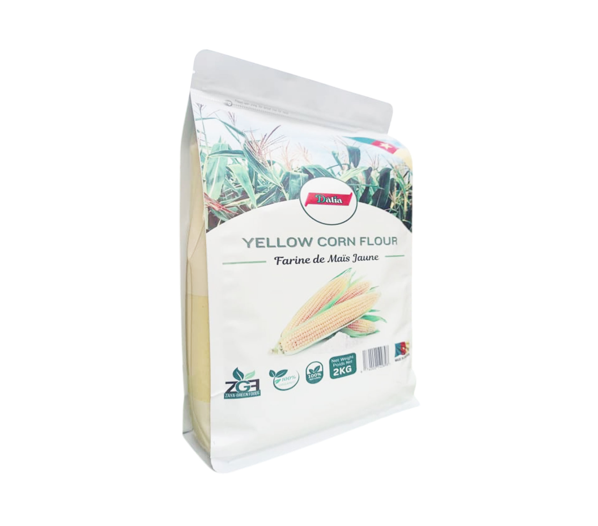 DALIA Farine De Maïs Jaune 2 kilogram – GTIN 6176000142898