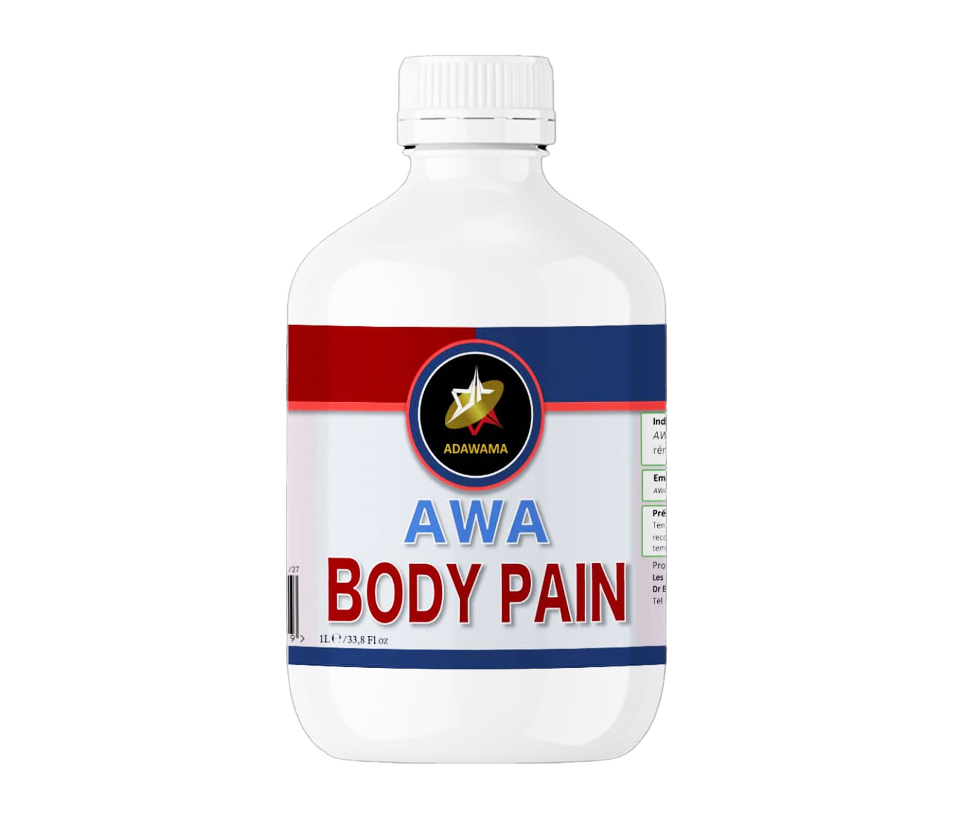 ADAWAMA AWA AWA Body pain AWA Body pain 1L 1 Litre – GTIN 6174000256119