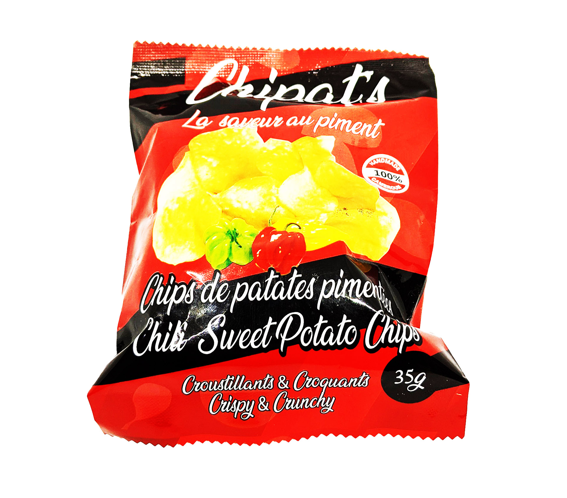 Chipat's Chips De Patates Douces Pimentées 35 Gram – GTIN 6177000006548