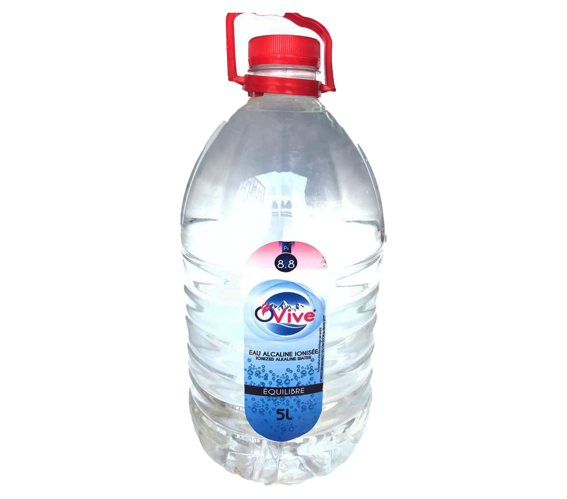 OVIVE Eau Alcaline Ionisée PH 8.8 5 litre – GTIN 6174000196453