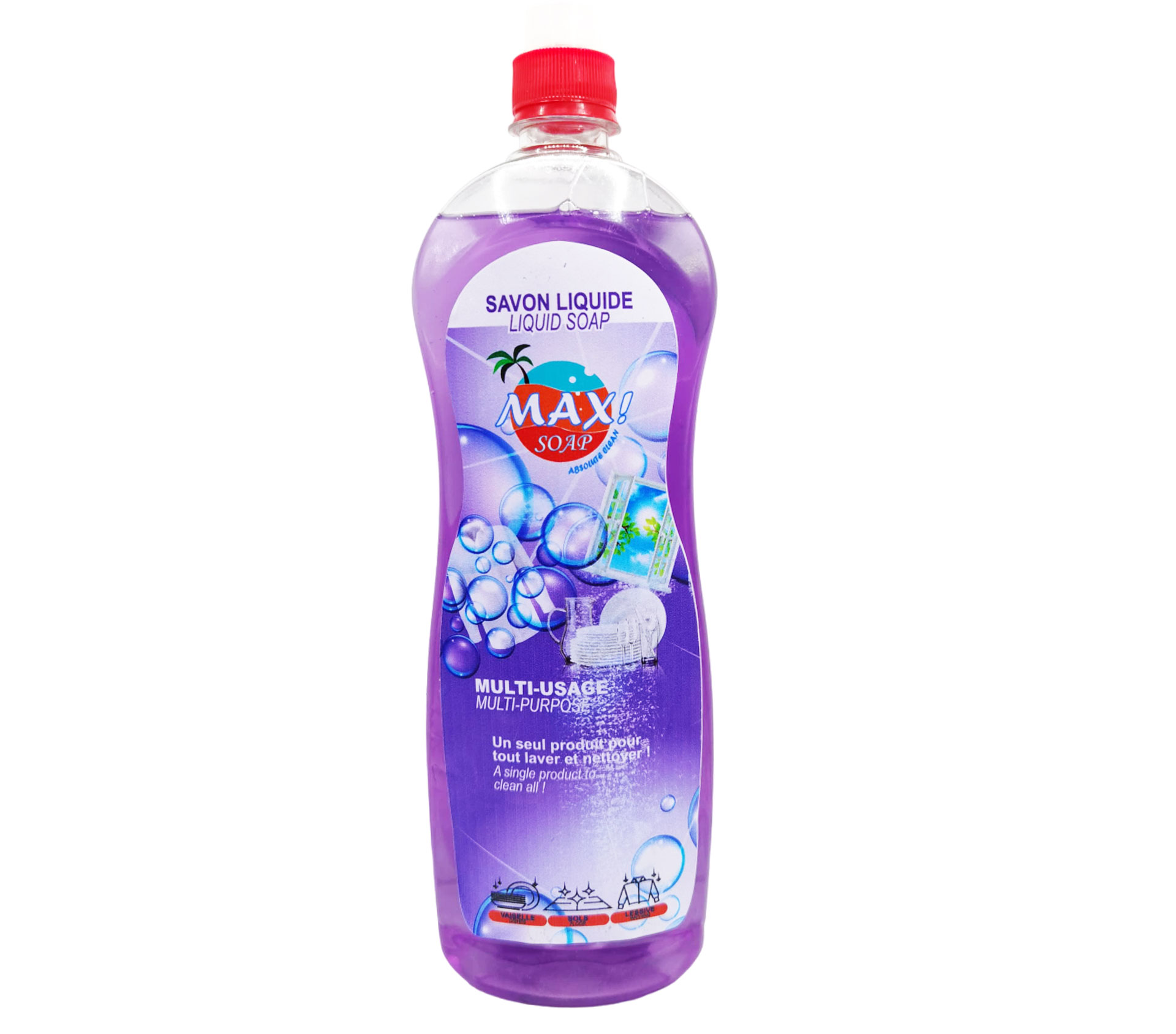 MAX Savon Liquide Violette 1 Litre – GTIN 6177000015731