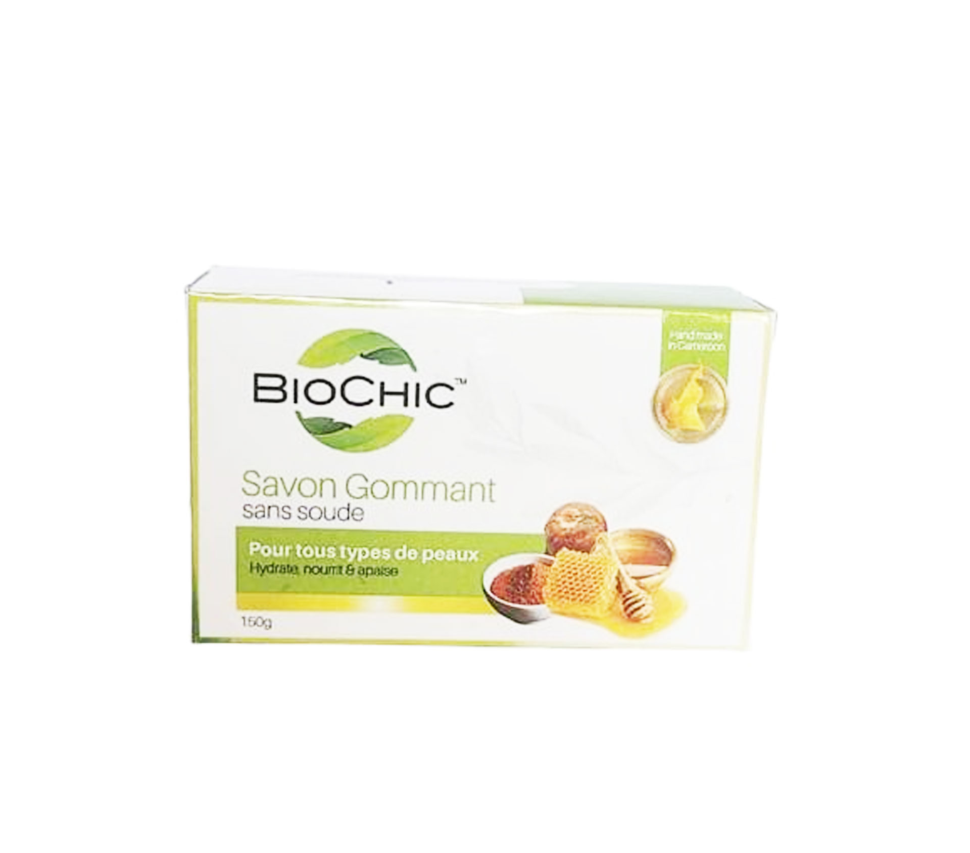 BIOCHIC Savon Gommant Sans Soude 150 Gram – GTIN 6176000126638