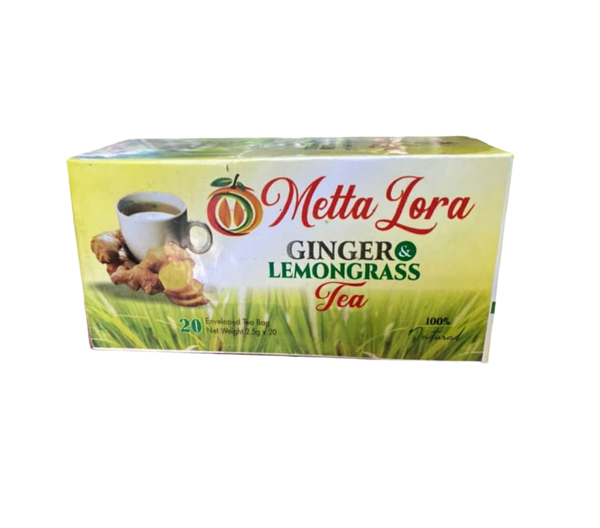 METTA LORA Thé gingembre Thé gingembre au citronnelle 50 gram – GTIN 6177000010040