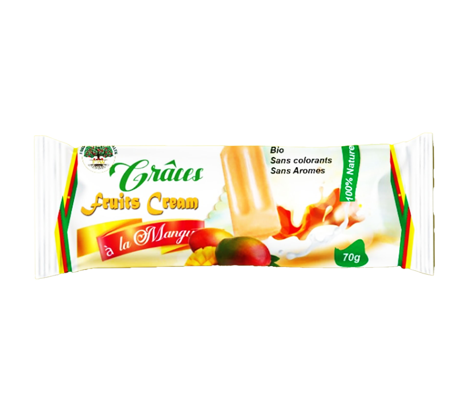 GRACES FRUITS-CREAM Esquimau À La Mangue 70 Gram – GTIN 6176000105817