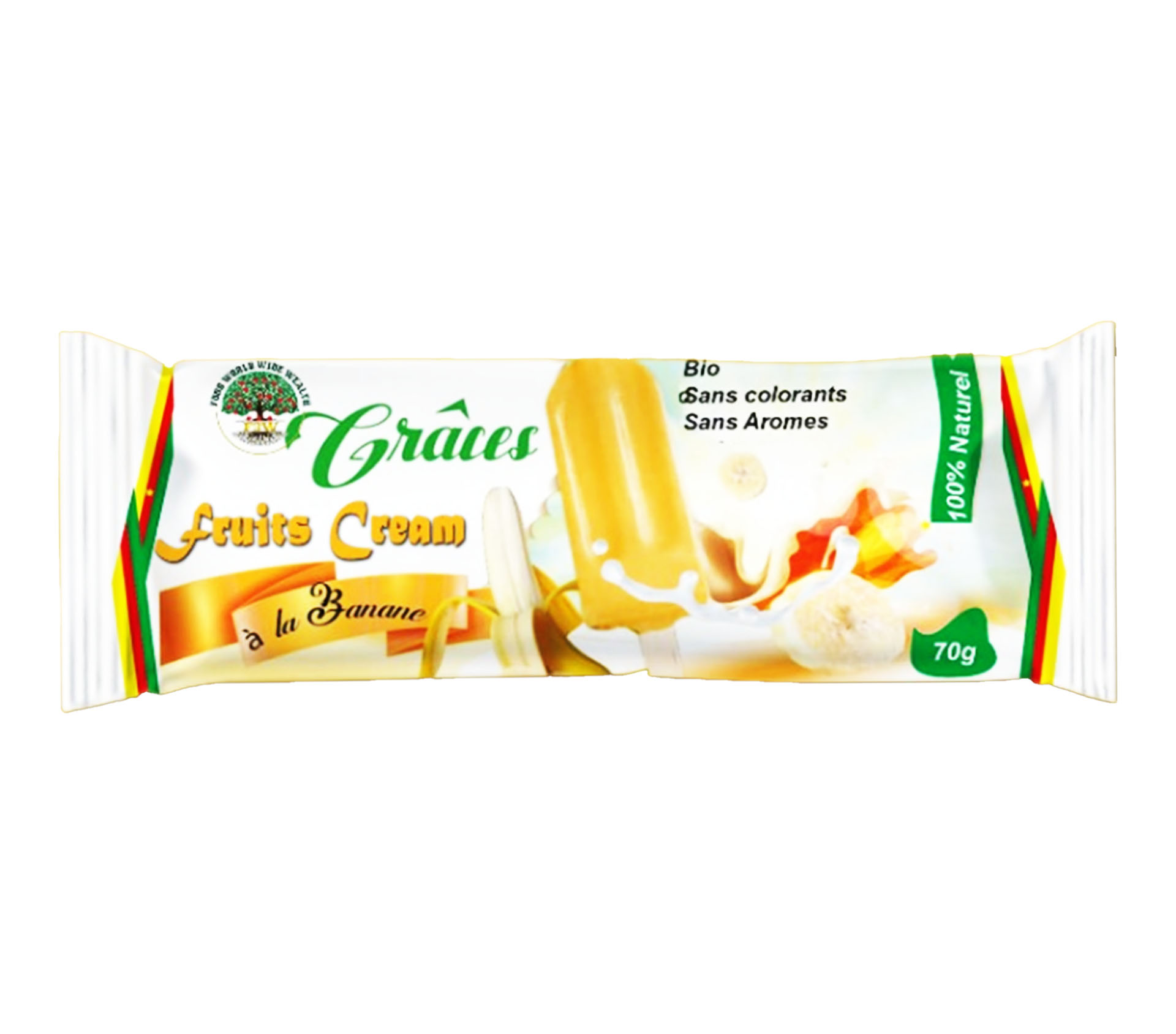 GRACES FRUITS-CREAM Esquimau Au La Banane 70 Gram – GTIN 6176000105848