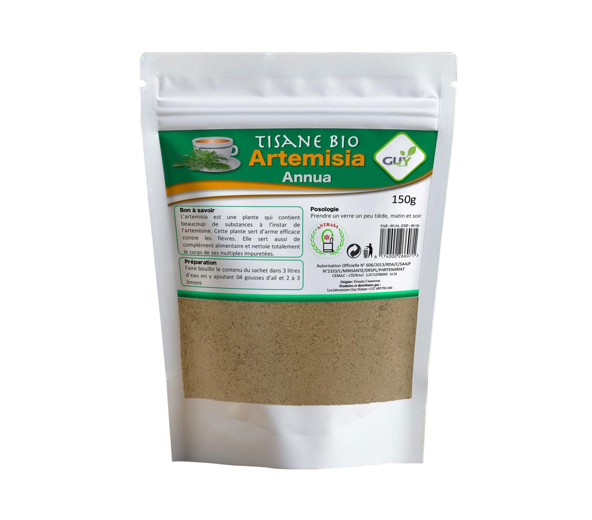 GUY NATURE ARTEMISIA ANNUA 150 gram – GTIN 6174000266071