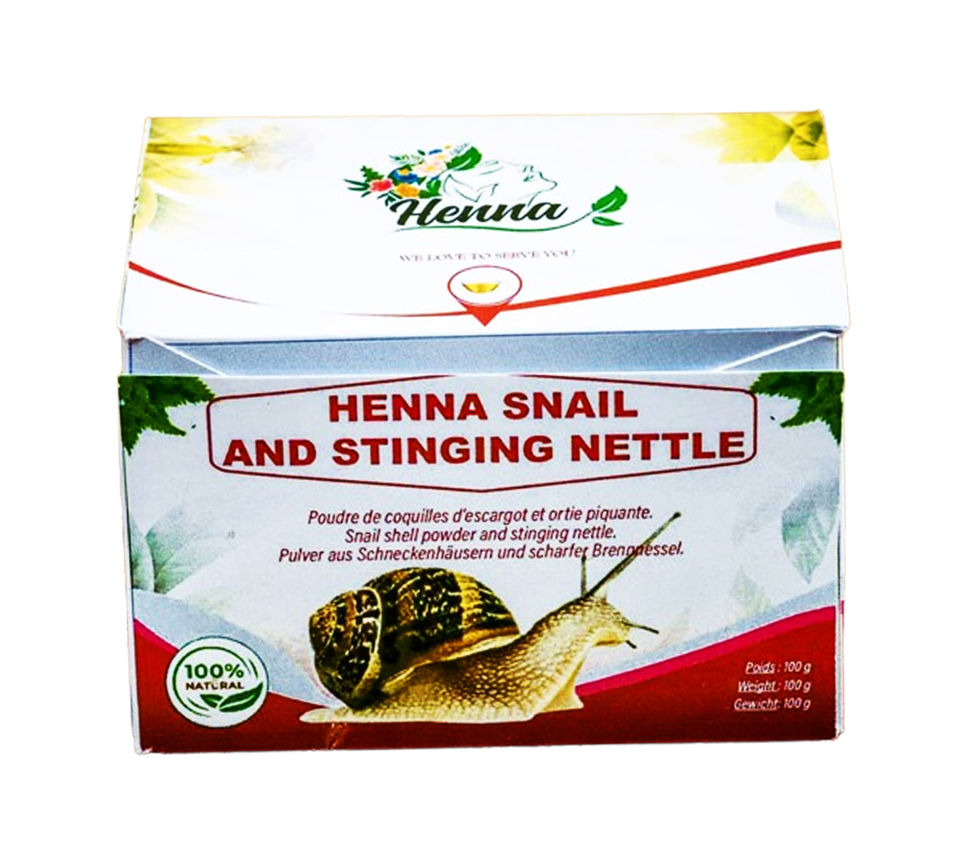 HENNA STINGING NETTLE Tisane d’ortie piquante 50 gram 100 Gram – GTIN 6176000079859