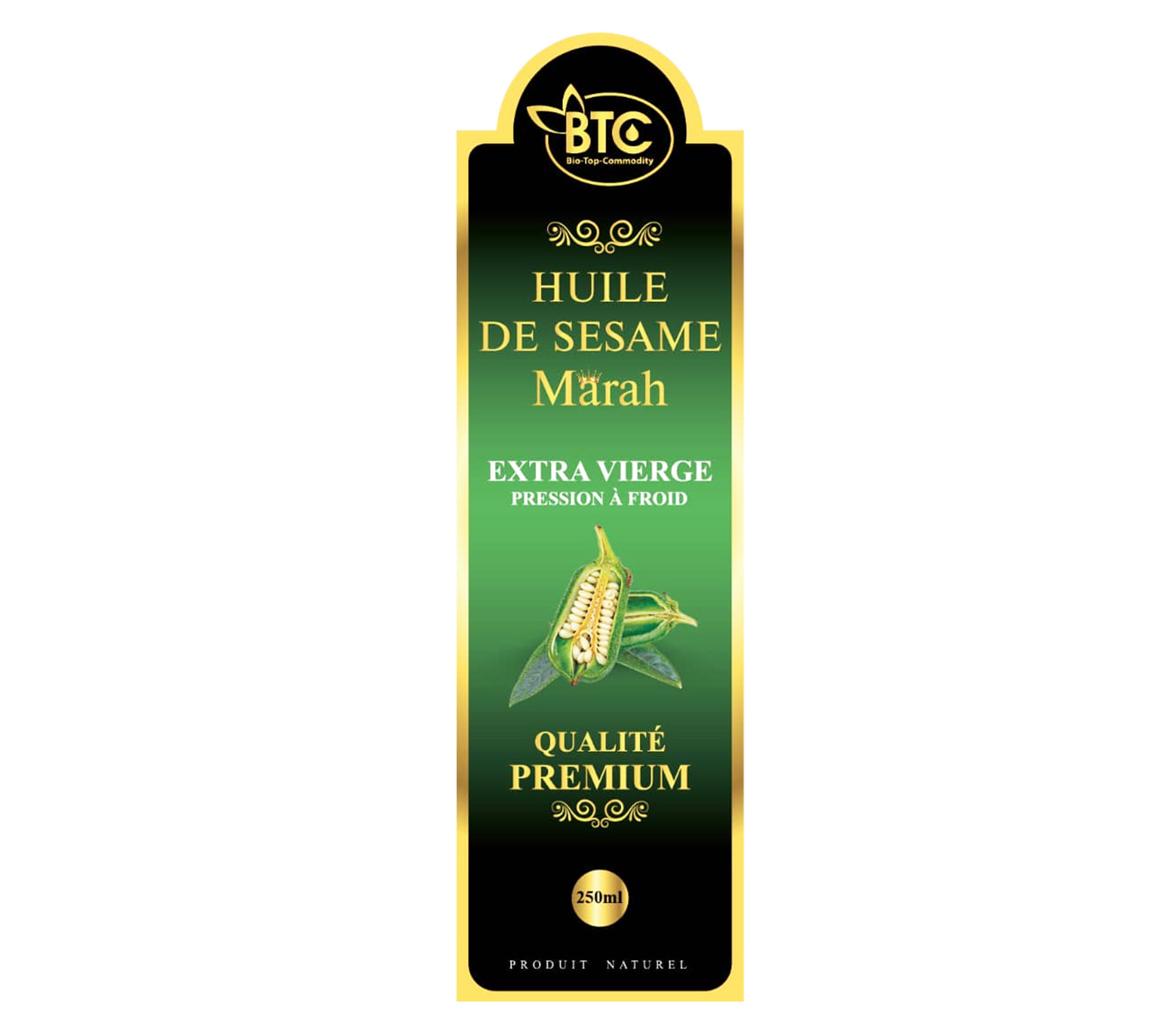 Sesame Oil Huile De Sésame Mârah 250 millilitre – GTIN 6176000043867