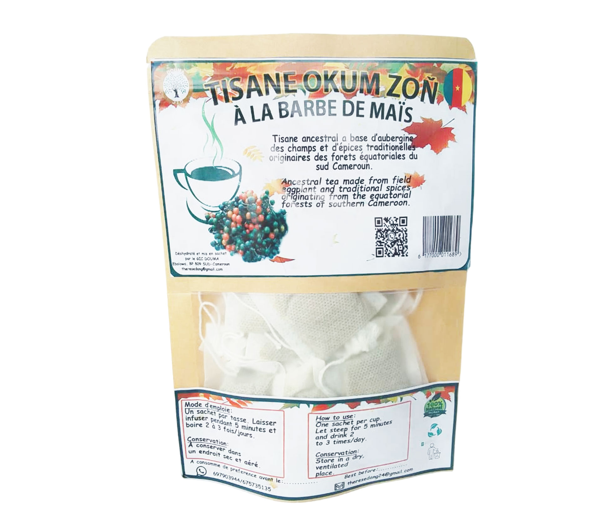 MENDIM ME ZOÑ thé d'aubergine sauvage 10 Gram – GTIN 6177000011689