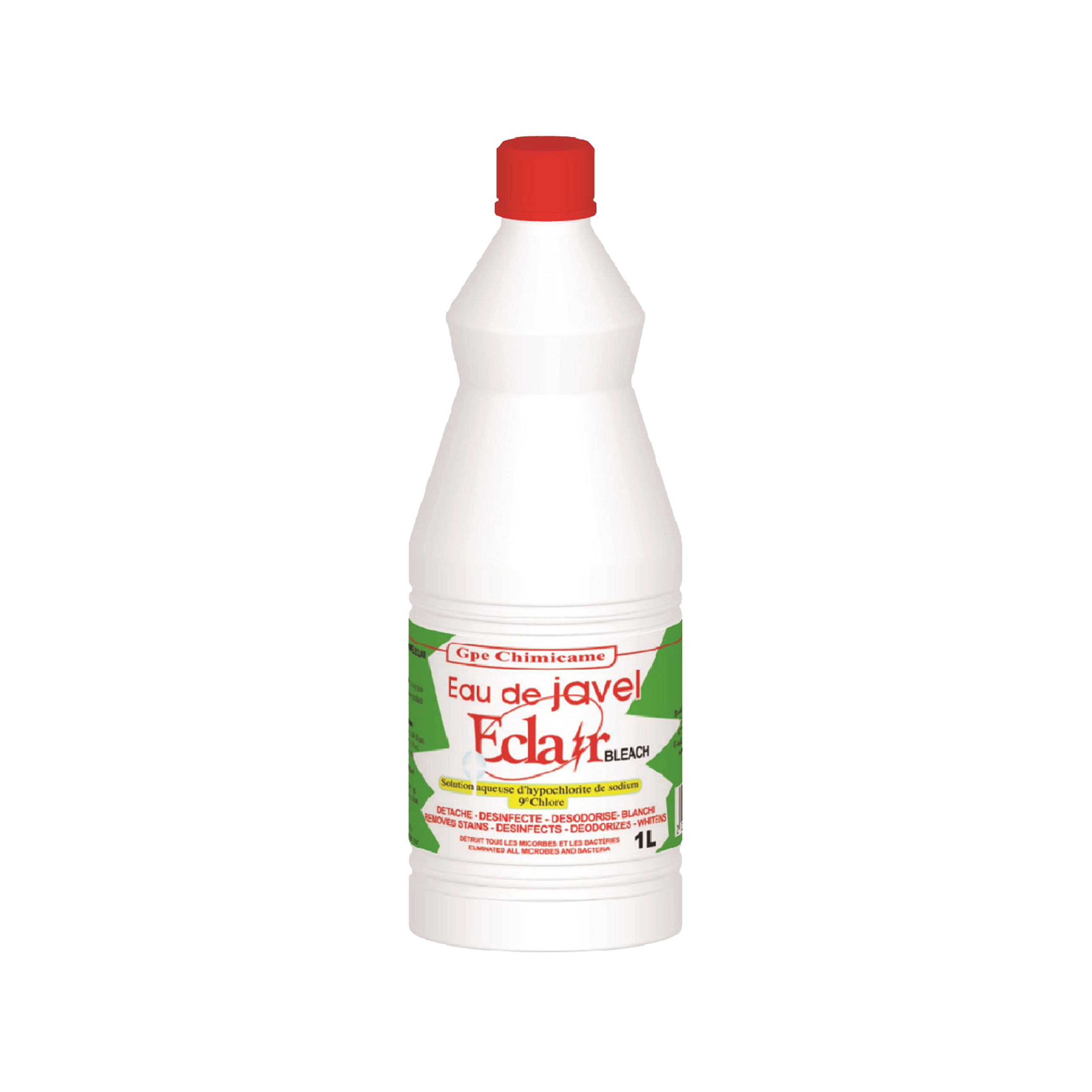 GPE CHIMICAME SARL Eau De Javel Opaque 1 Litre – GTIN 6174000076557