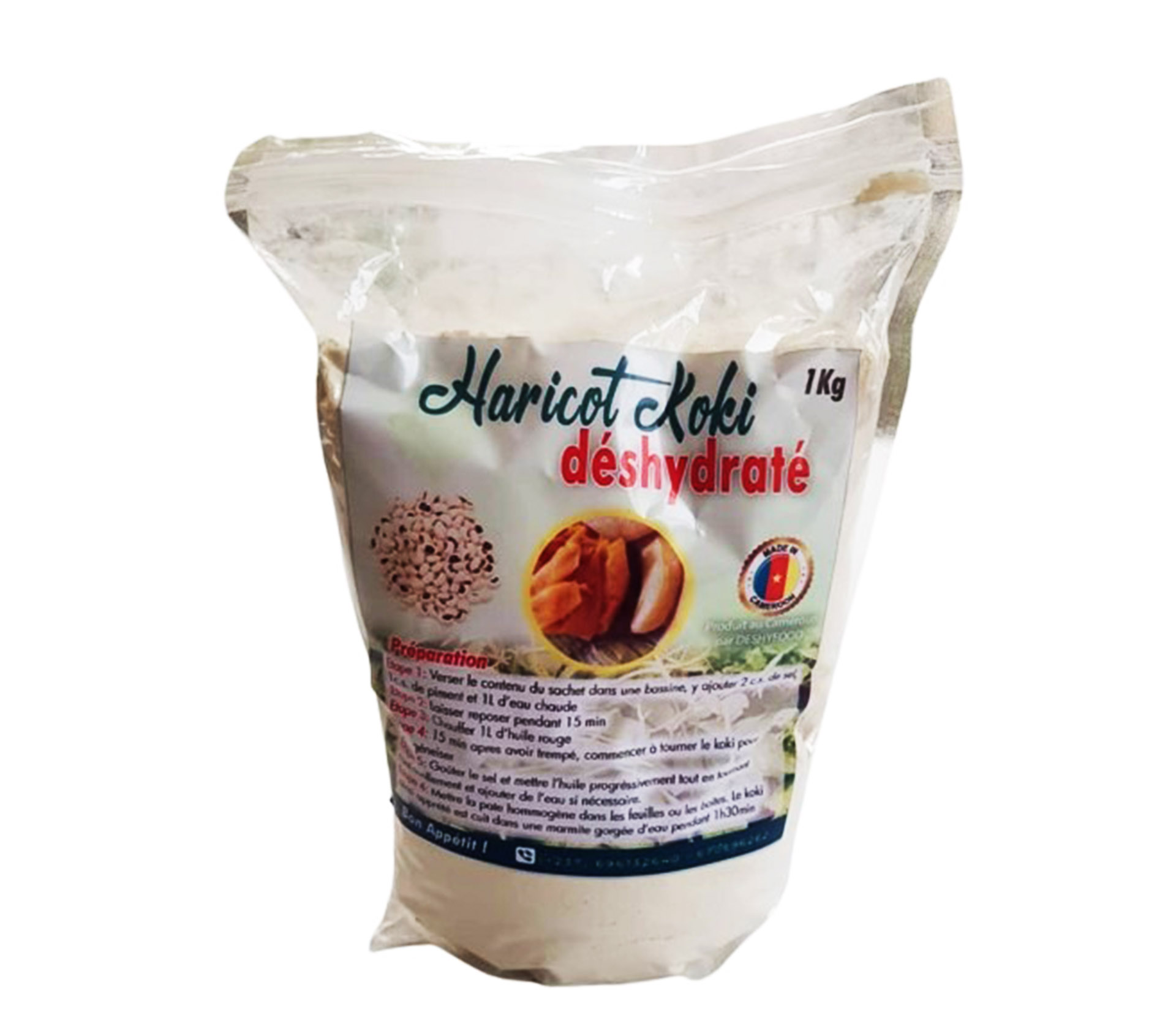 DESHY FOODS Haricot Koki Déshydraté 1 Kilogram – GTIN 6176000122500