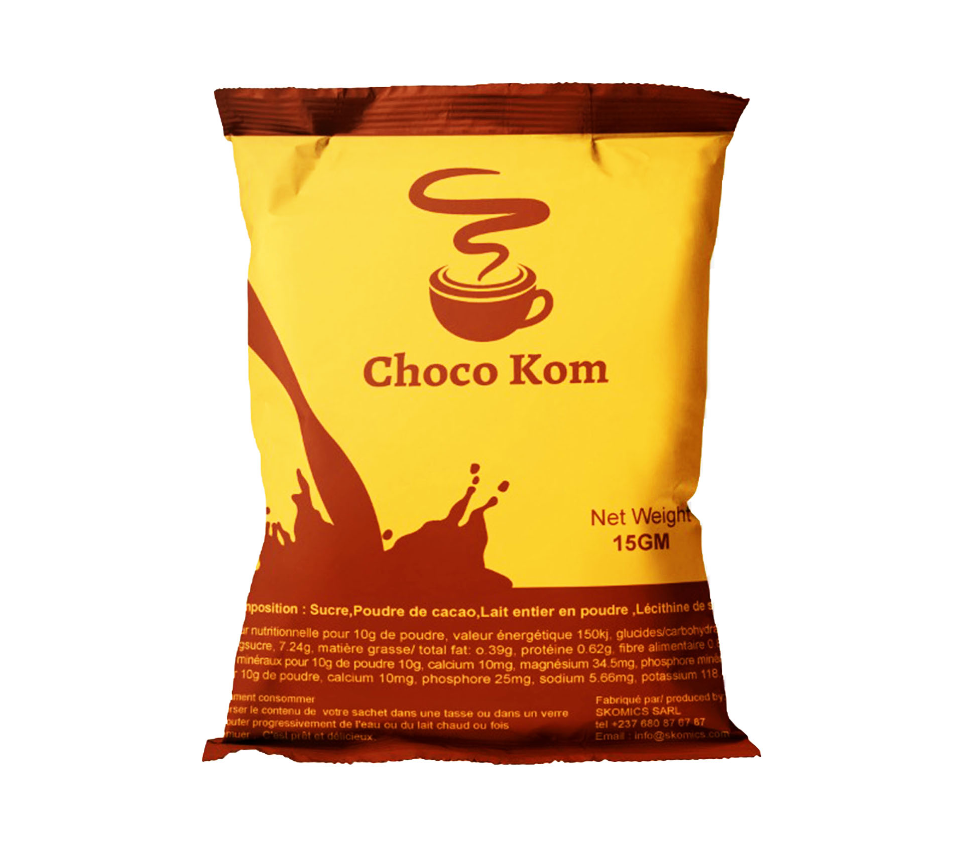 Choco KOM CHOCOLAT Boisson chaude 610 Gram – GTIN 6176000053408