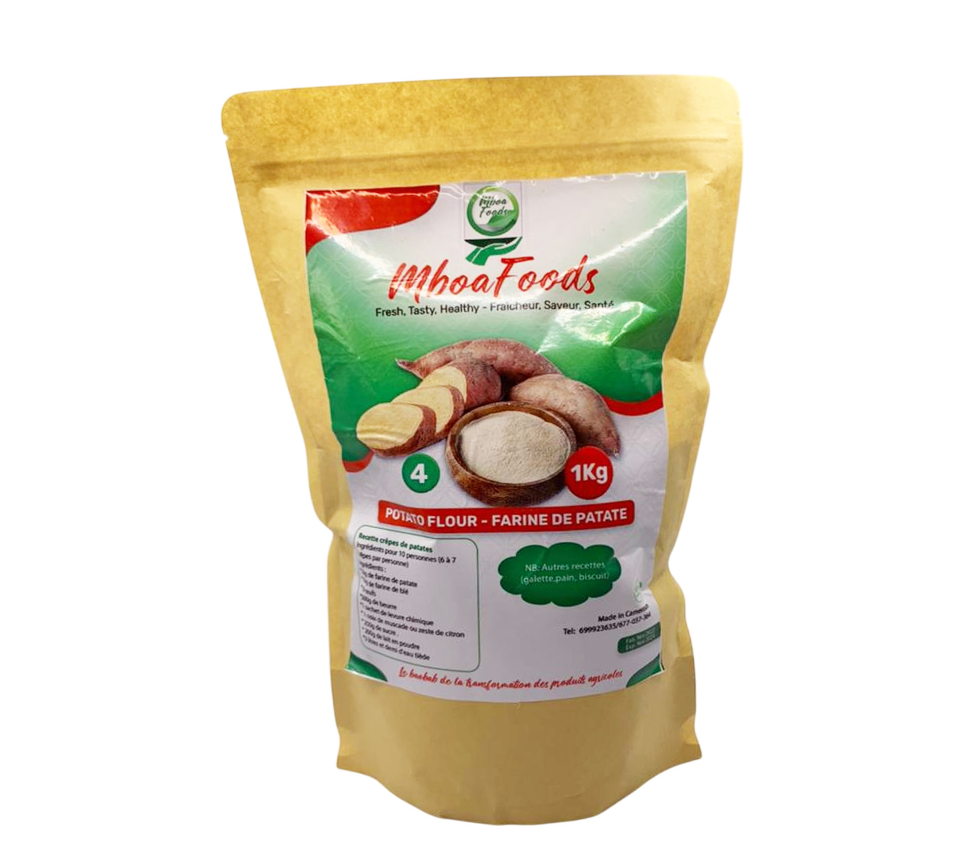 MboaFood Farine De Patate 1 kilogram – GTIN 6177000017865