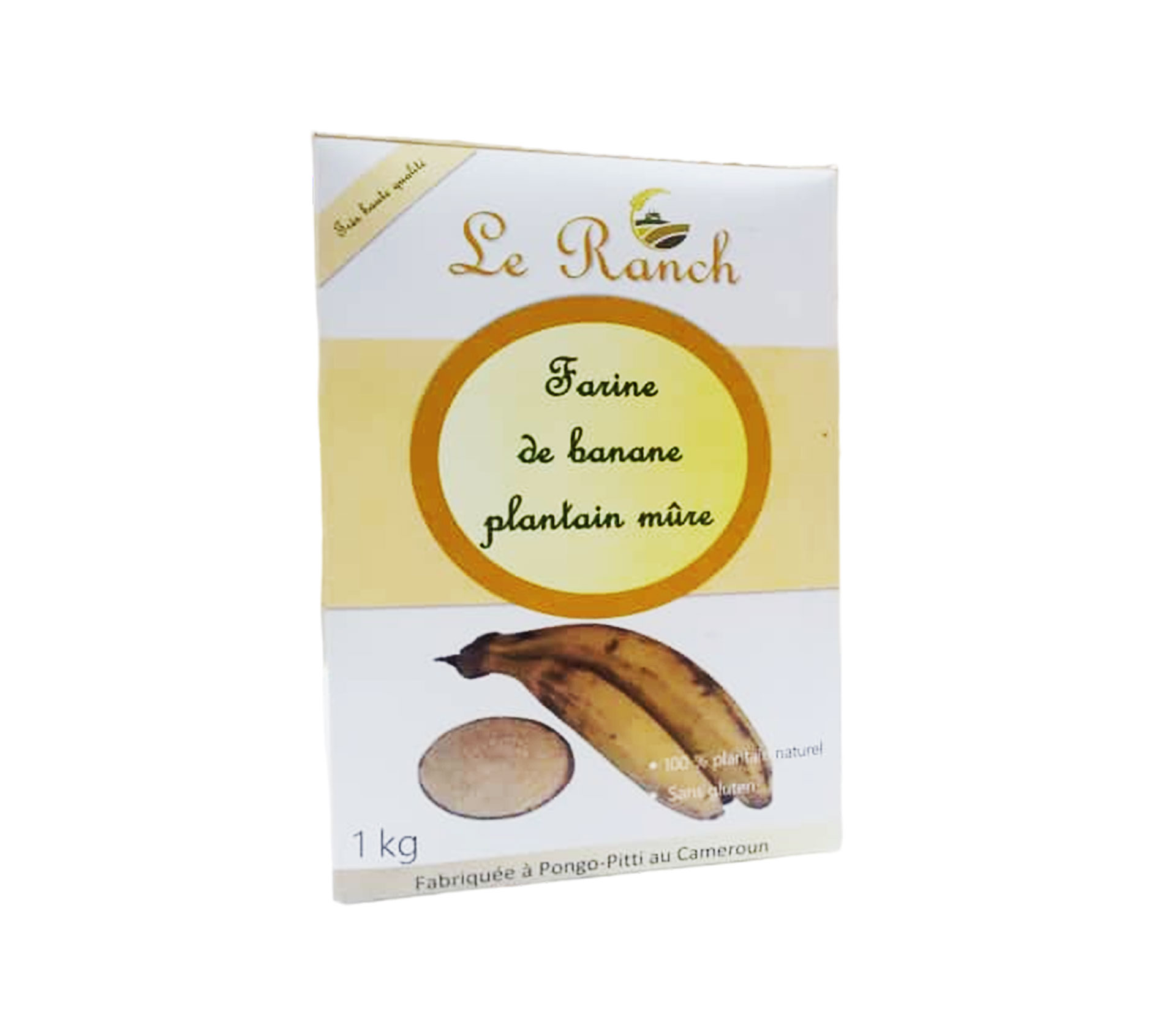 LE RANCH Farine De Banane Plantain Mûre 1 kilogram – GTIN 6177000014314