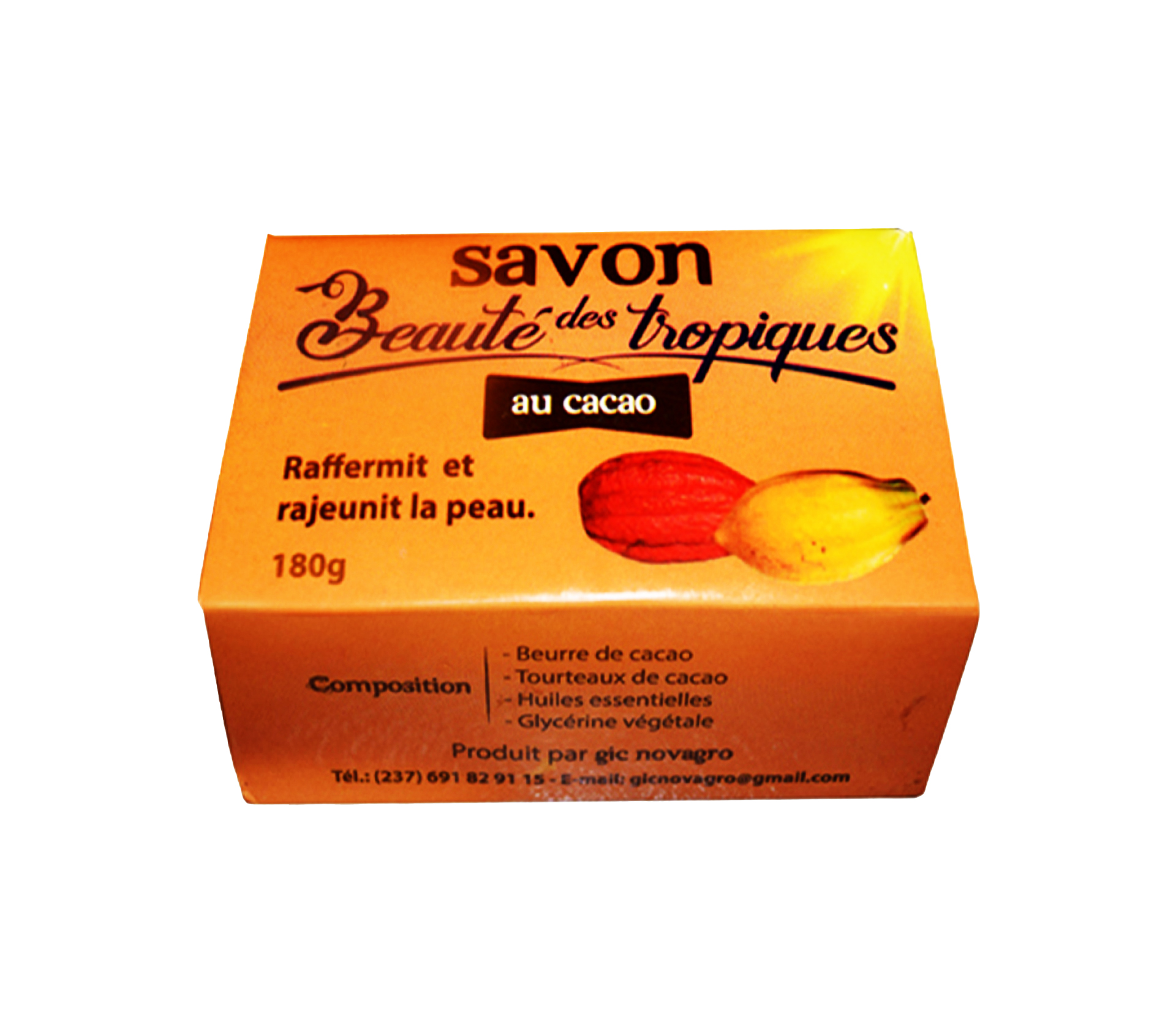 Beauté des tropiques Savon De Toilette Au cacao 180 Gram – GTIN 6177000002076