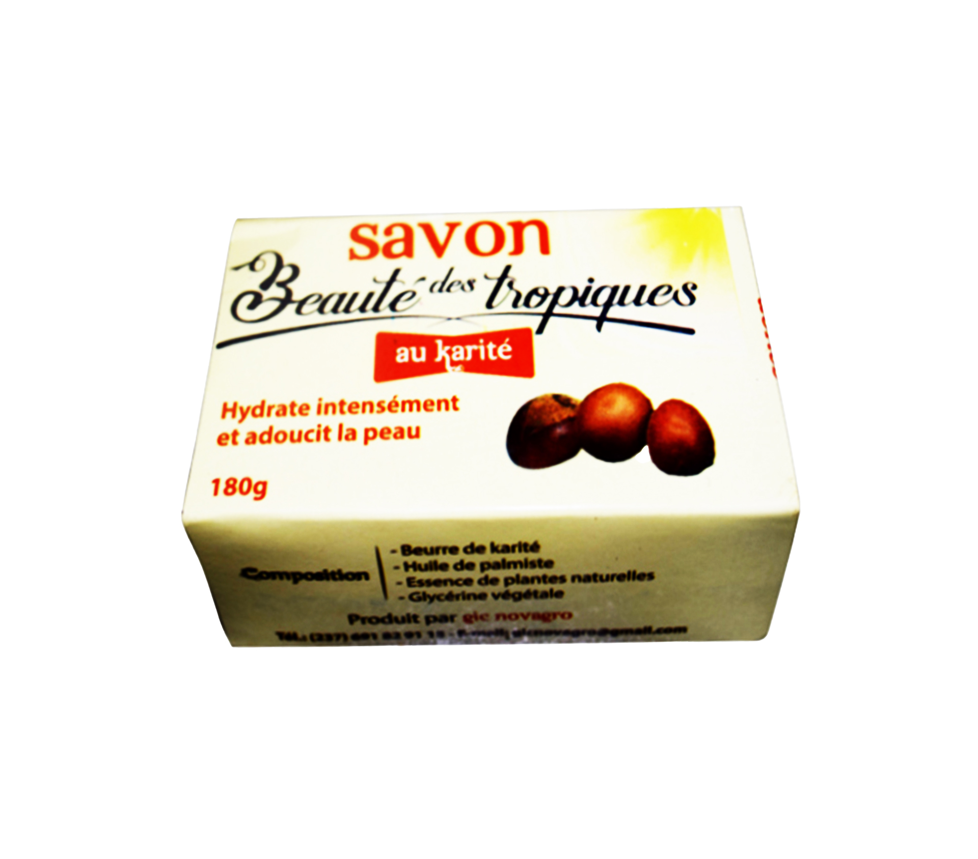 Beauté des tropiques Savon De Toilette Au karité 180 Gram – GTIN 6177000002083