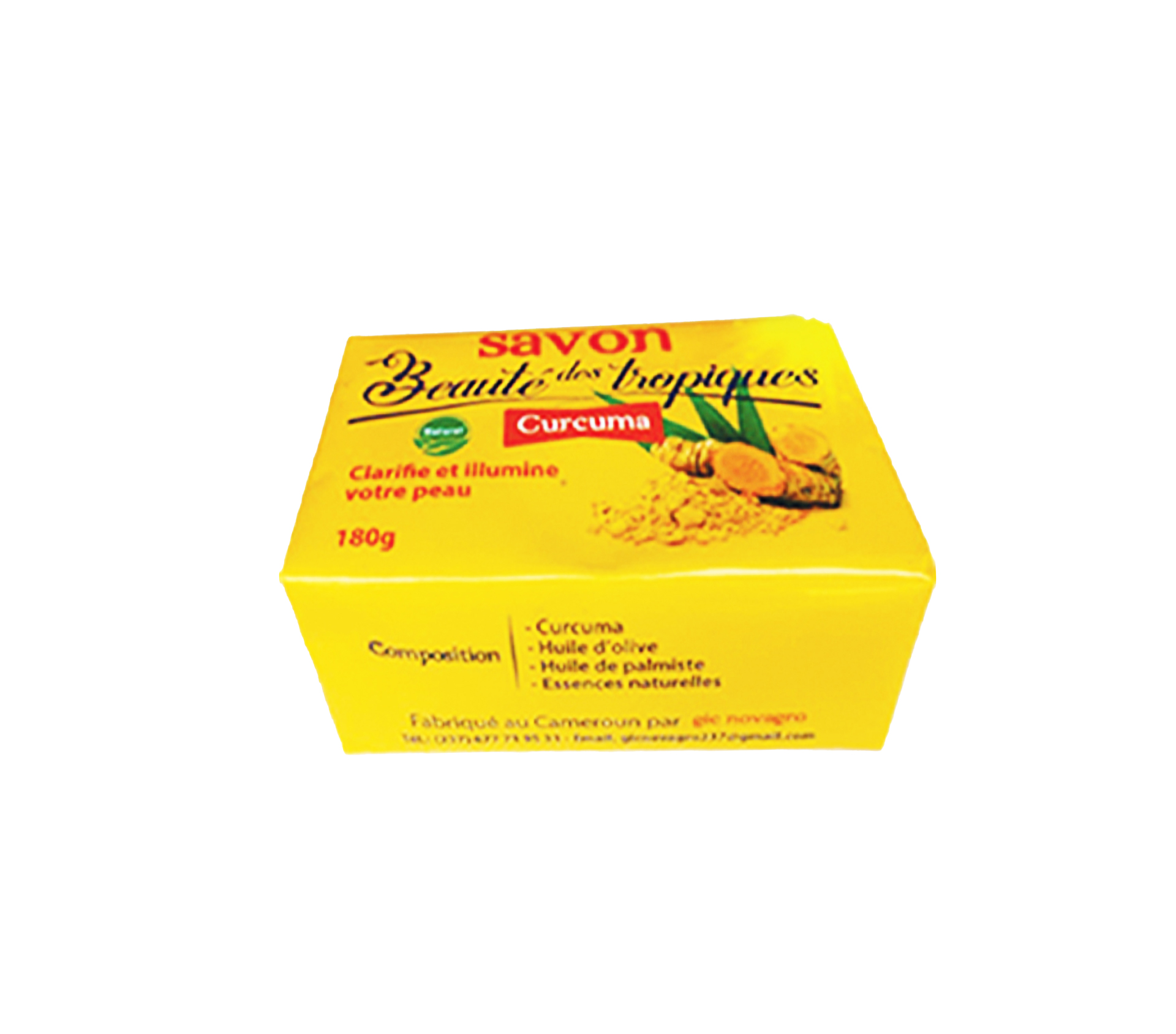 Beauté des tropiques Savon De Toilette Au Curcuma 180 Gram – GTIN 6177000002090