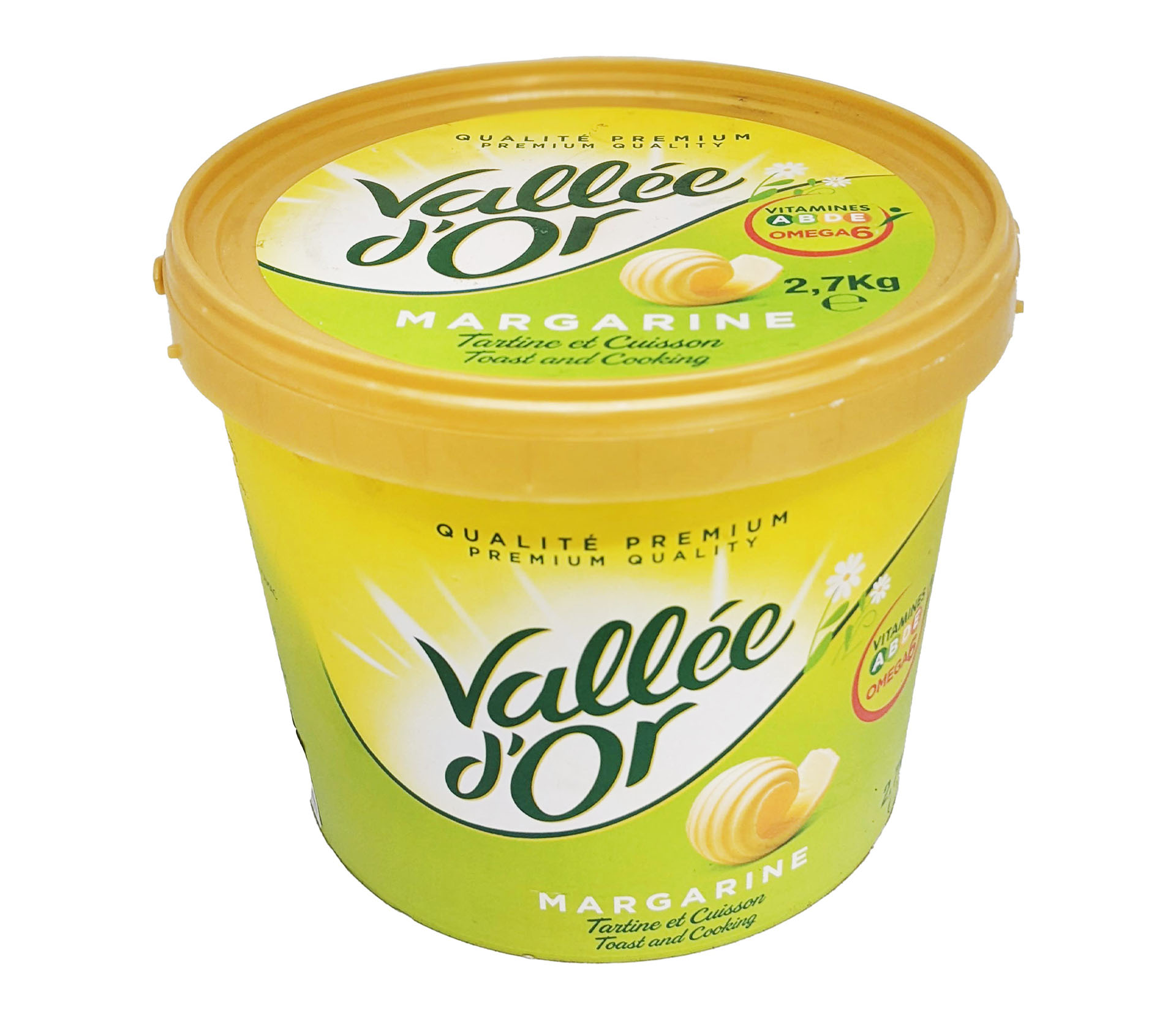 Vallée D'or Vallée D'or Vallée D'or Seau Margarine 2.7 Kilogram – GTIN 6174000037060
