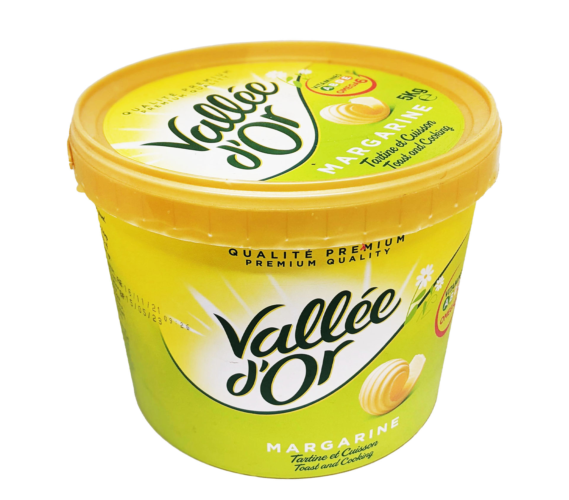 Vallée D'or Vallée D'or Margarine Seau 5 Kilogram – GTIN 6174000037077