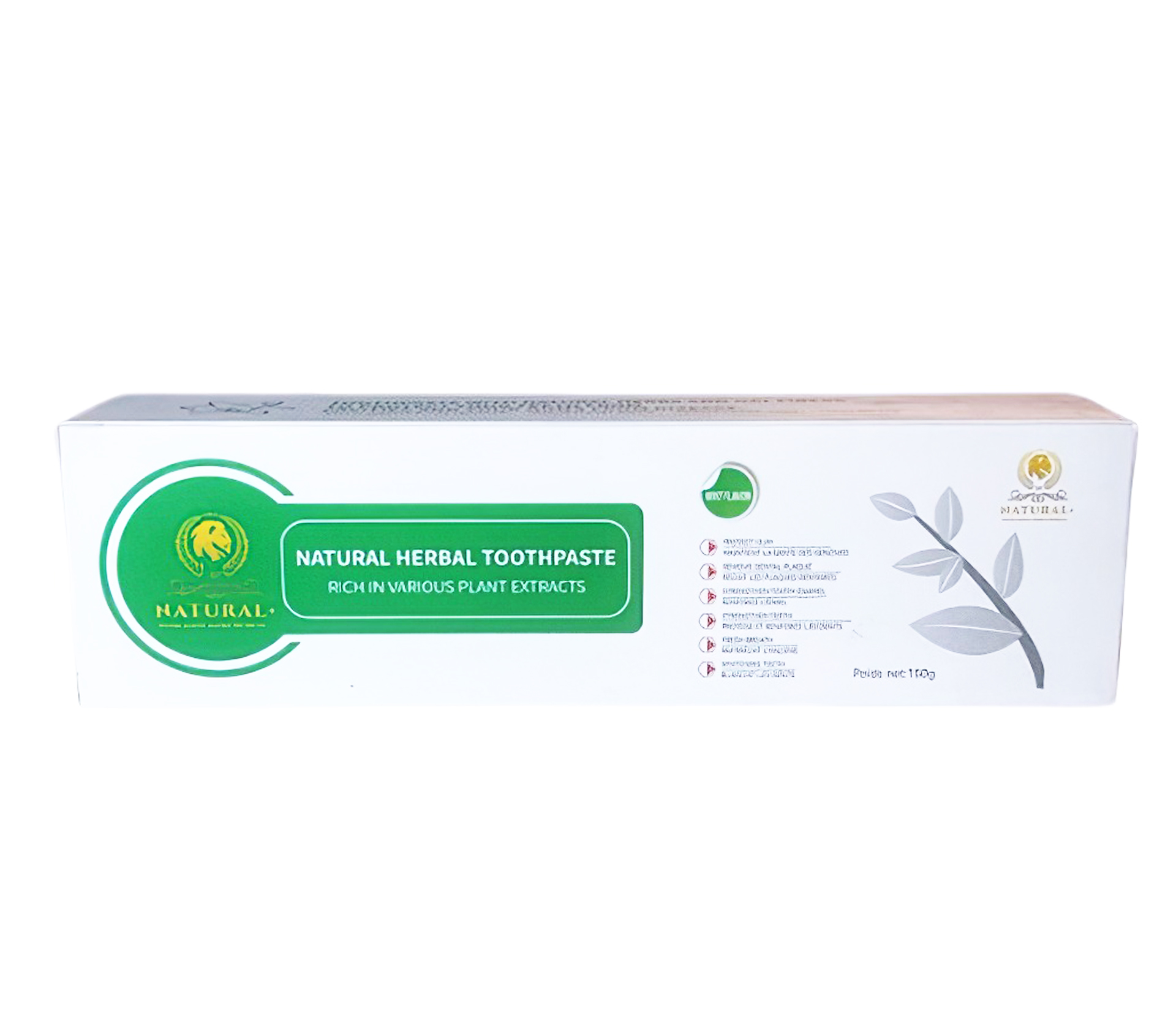 Natural+ dentifrice Natual herbal 150 Gram – GTIN 6176000112112