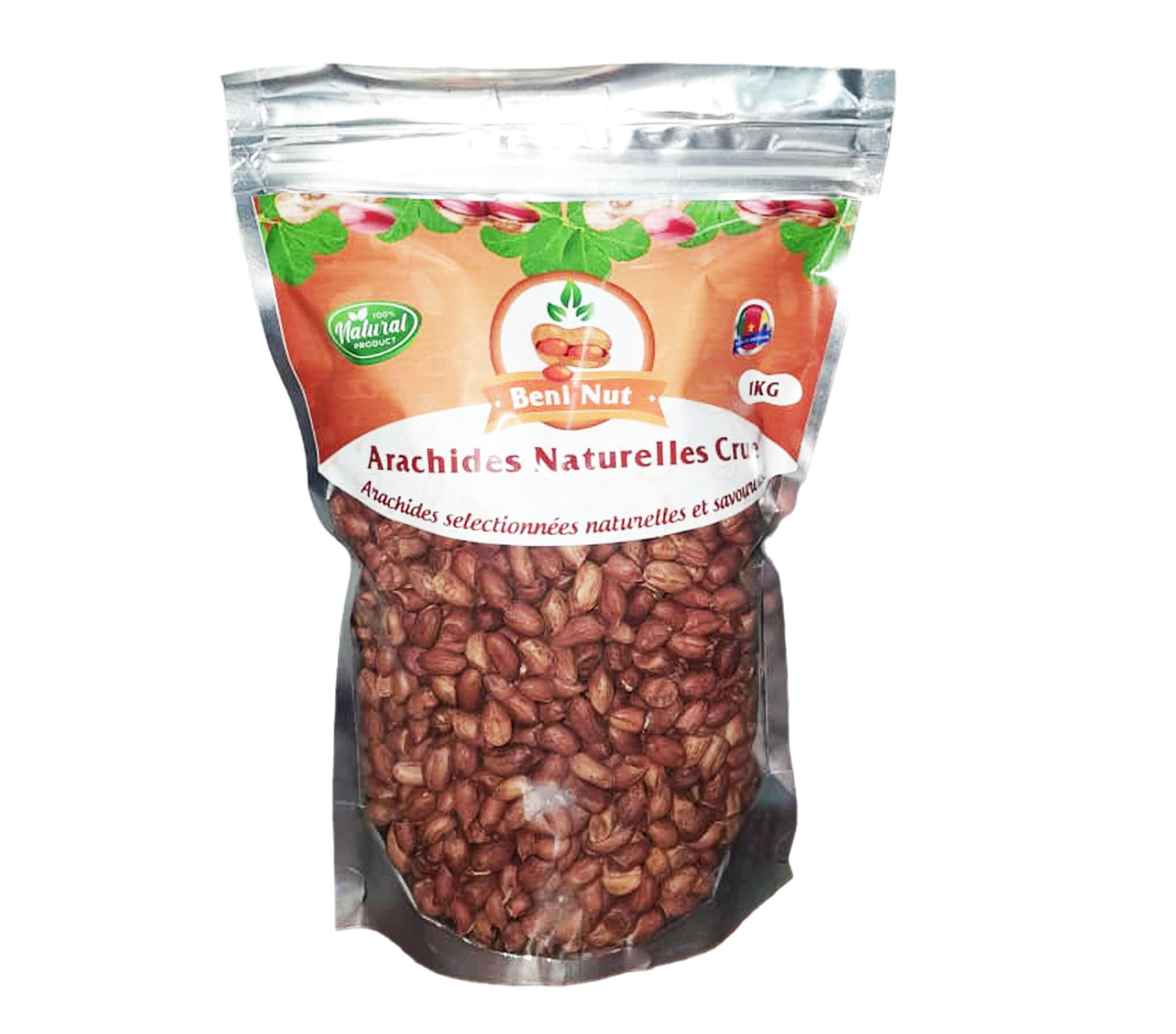 BENI- NUTS Arachide Crue Tentee 1 Kilogram – GTIN 6176000128403