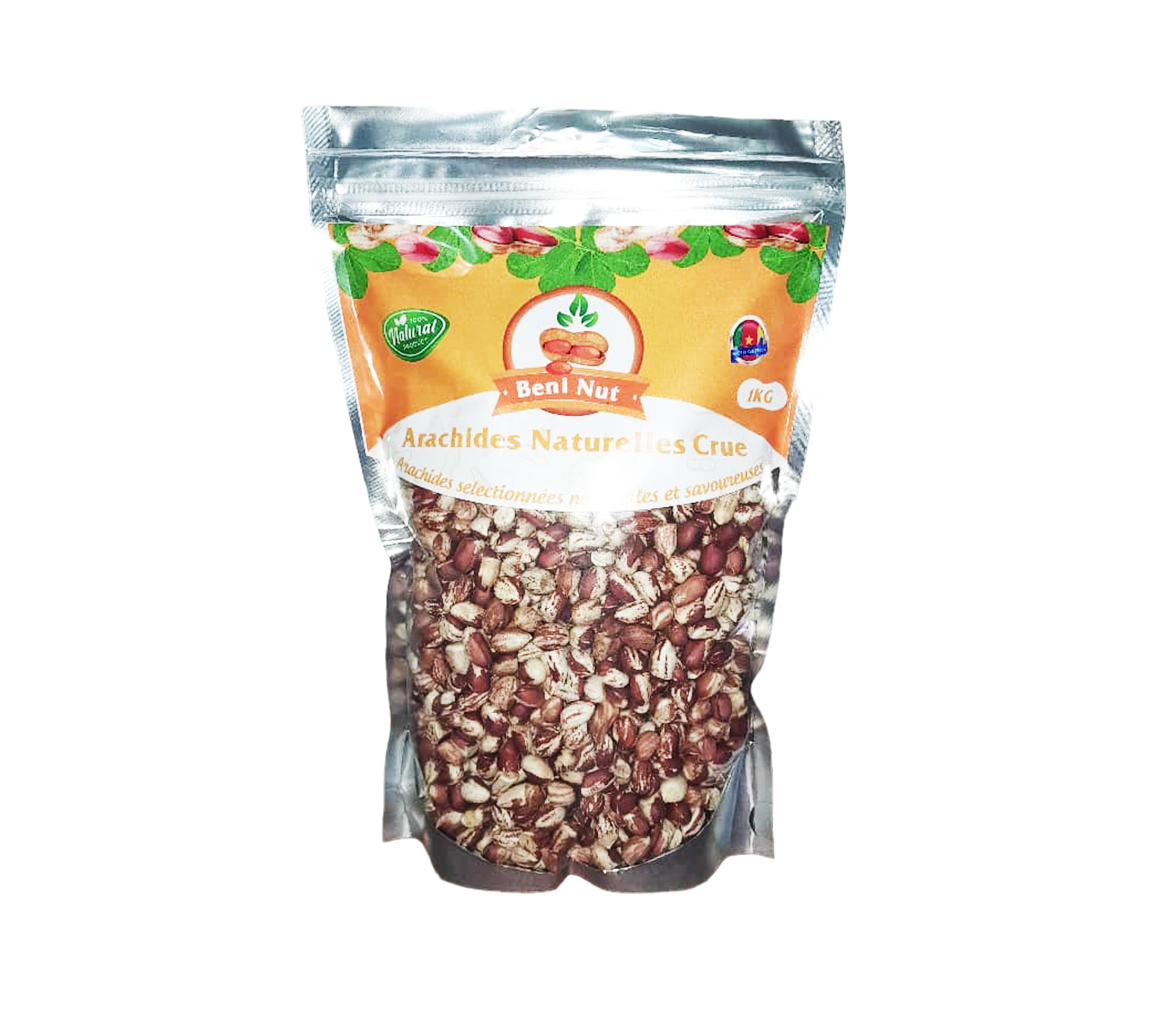 BENI- NUTS Arachide Crue Orange 1 Kilogram – GTIN 6176000128441