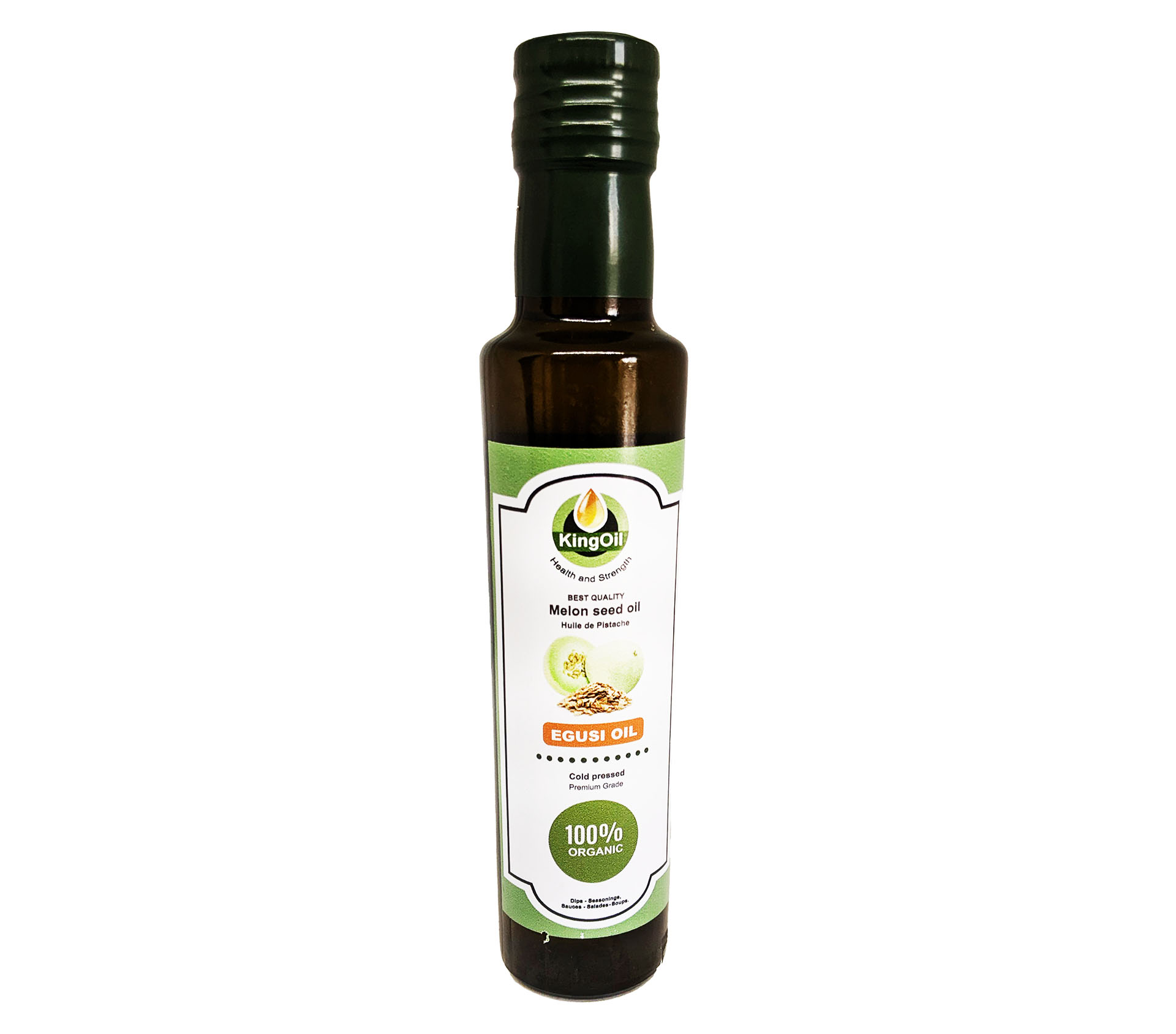KingOil Egusi Oil Melon Seed Oil Cold Pressed 25 Centilitre – GTIN 6176000014508
