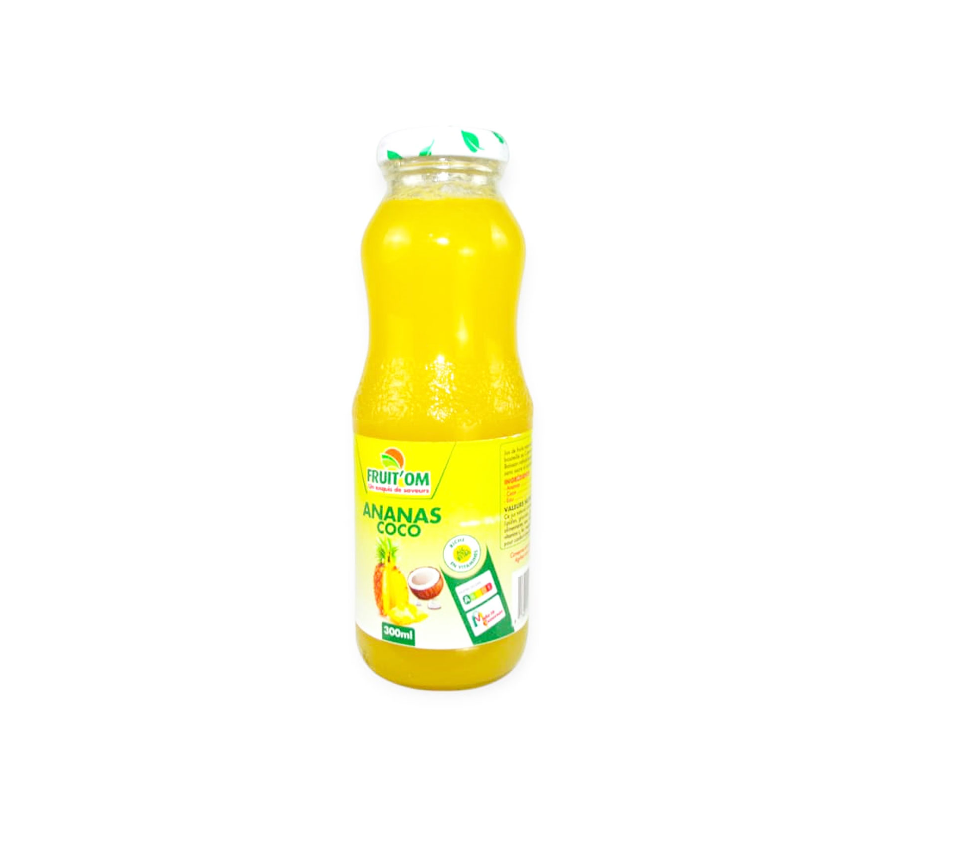 Fruit'Om Ananas Coco Jus De Fruit Naturel Ananas,Coco 30 centilitre – GTIN 6176000062417