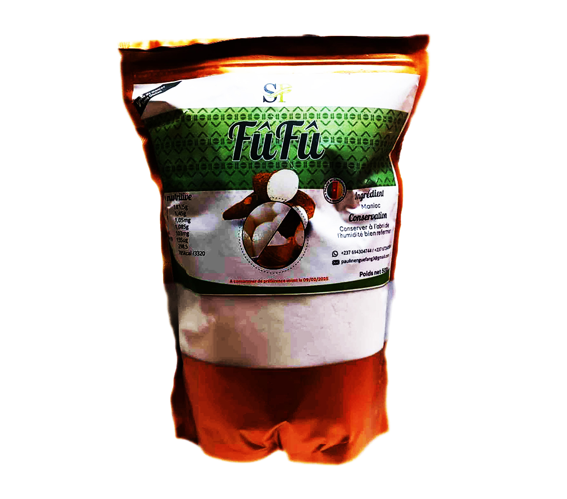 SP FOODS Farine de manioc Fûfû 1 Kilogram – GTIN 6177000009471
