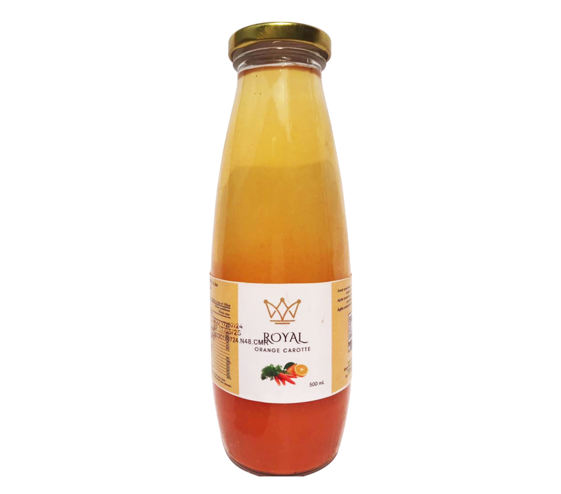 ROYAL FOOD AND DRINKS Jus Orange Carotte 500 millilitre – GTIN 6174000276216