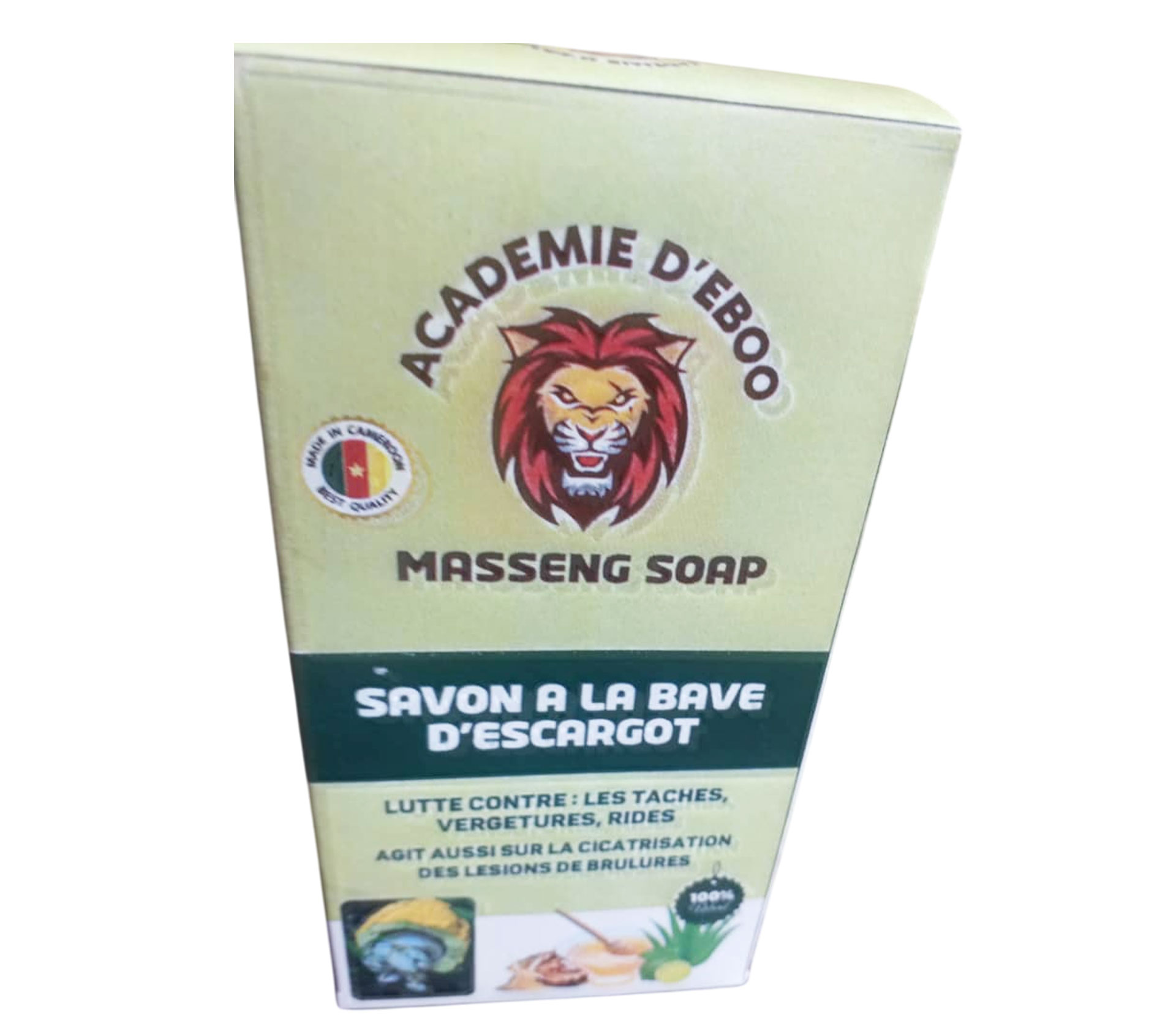 MASSENG Savon de toilette à base de bave d'escargot 170 gram – GTIN 6176000100522