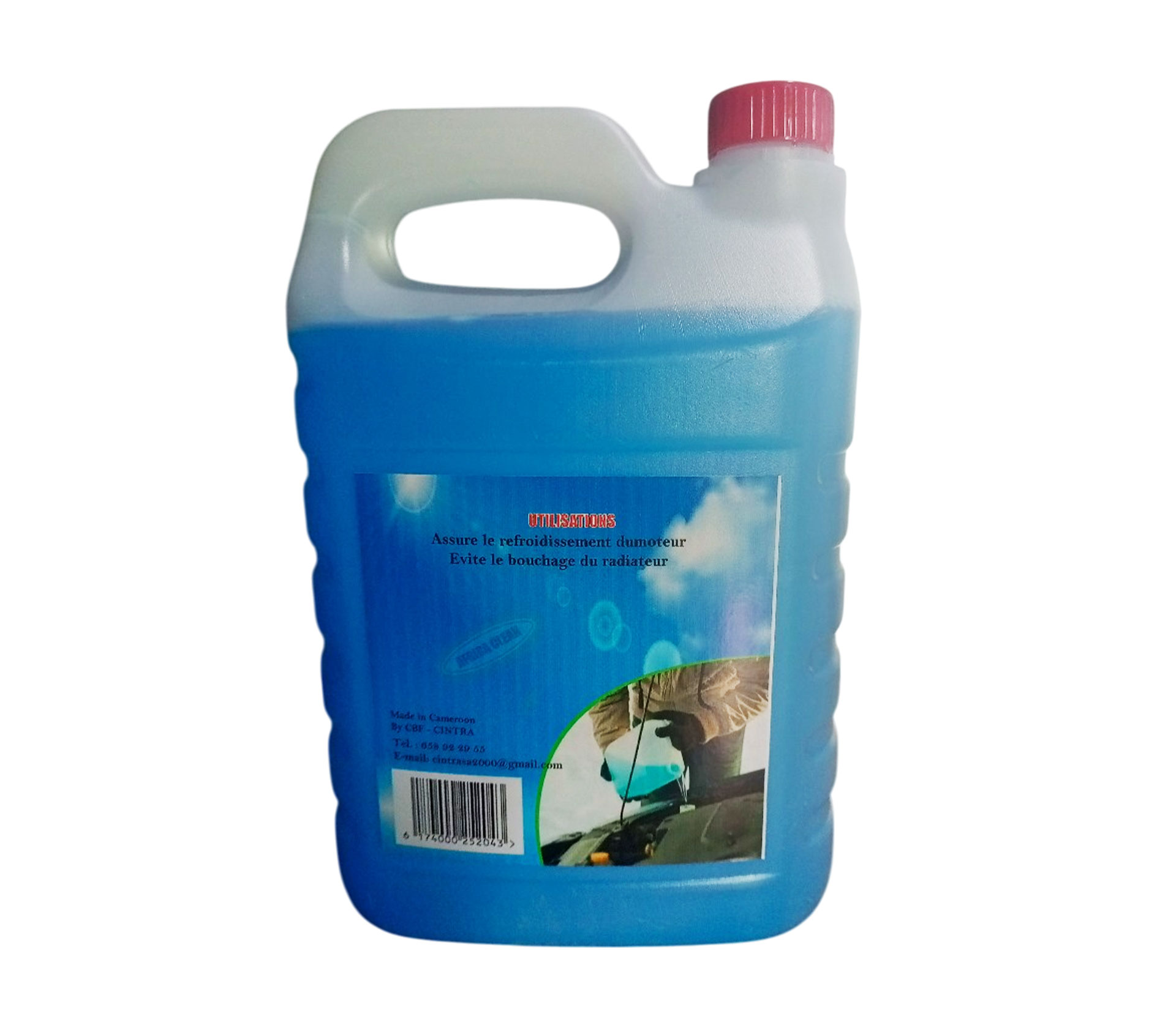 AFRICA CLEAN Liquide de refroidissement 5 litre – GTIN 6174000252043