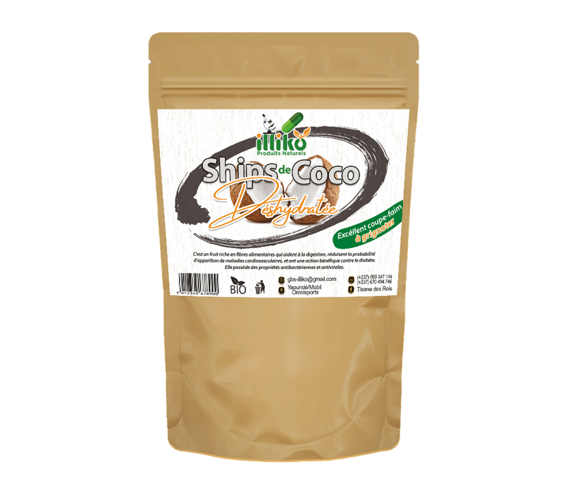 GBS Therapeutic illiko COCO DÉSHYDRATÉ 100 Gram – GTIN 6174000243591