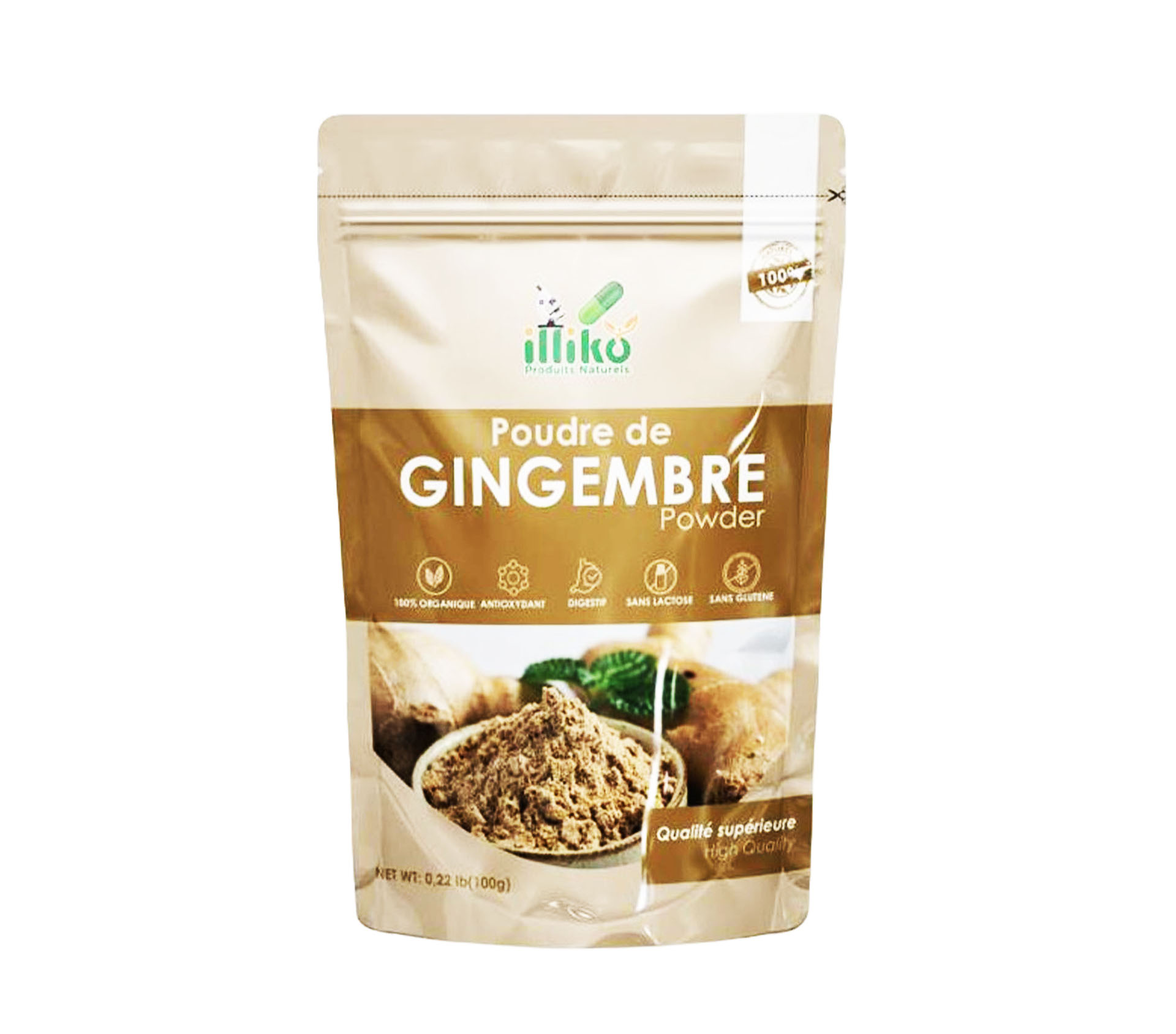 ILLIKO Ginger Powder 100 Gram – GTIN 6176000046042