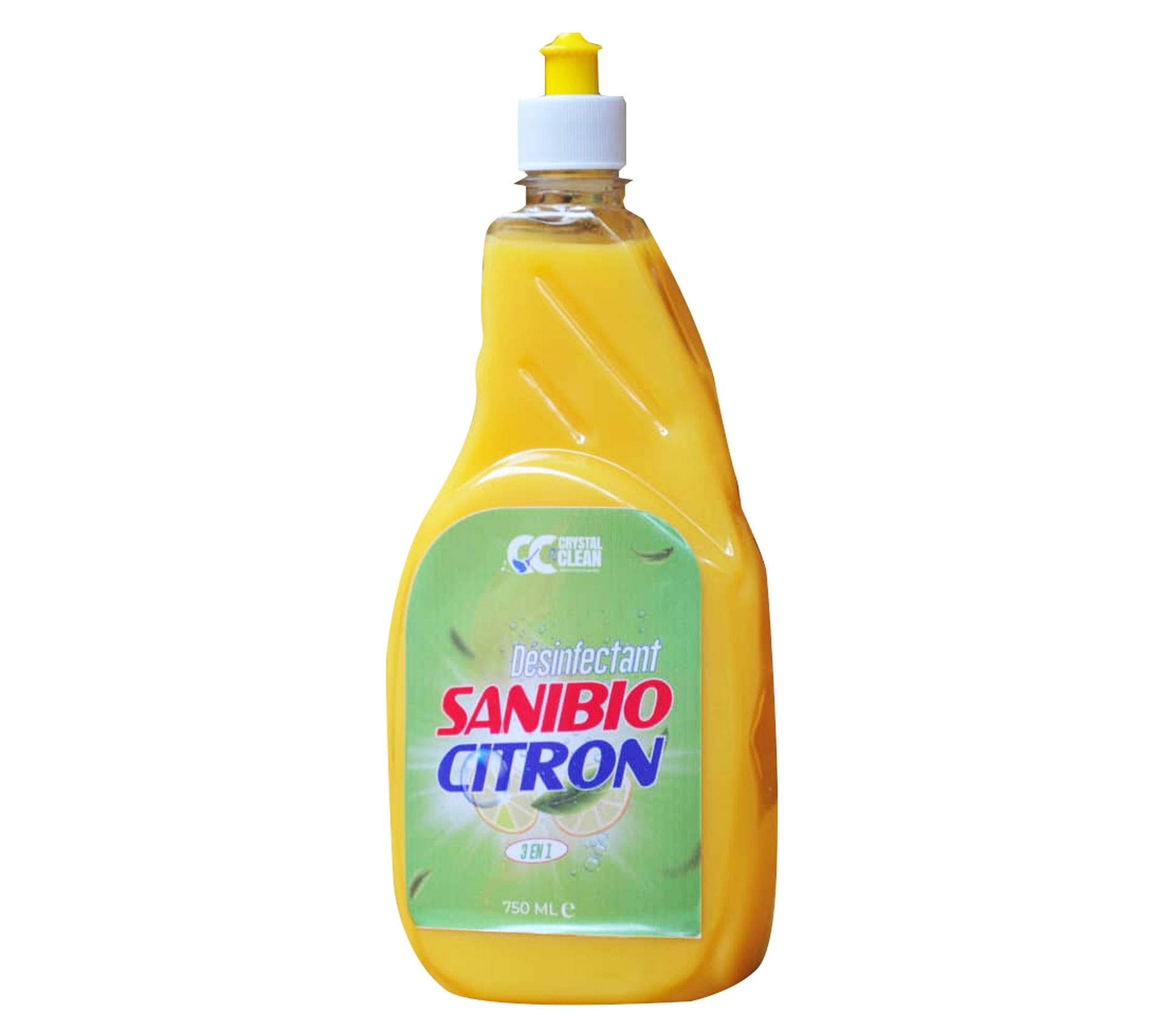 CRYSTAL CLEAN SANIBIO Desinfectant Citron 750 millilitre – GTIN 6174000254306