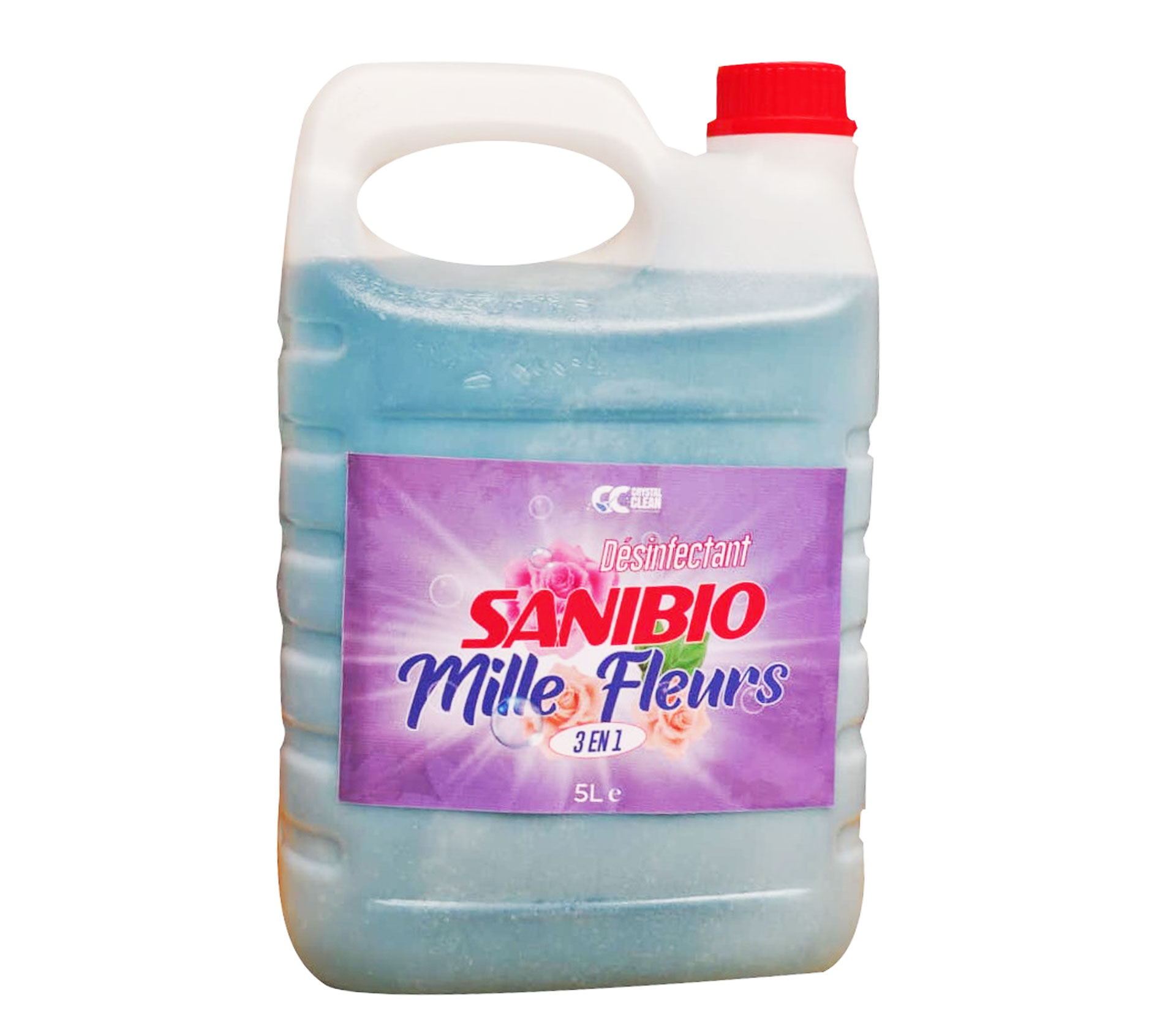 CRYSTAL CLEAN DESINFECTANT SANIBIO MILLE FLEURS 5 litre – GTIN 6174000254542