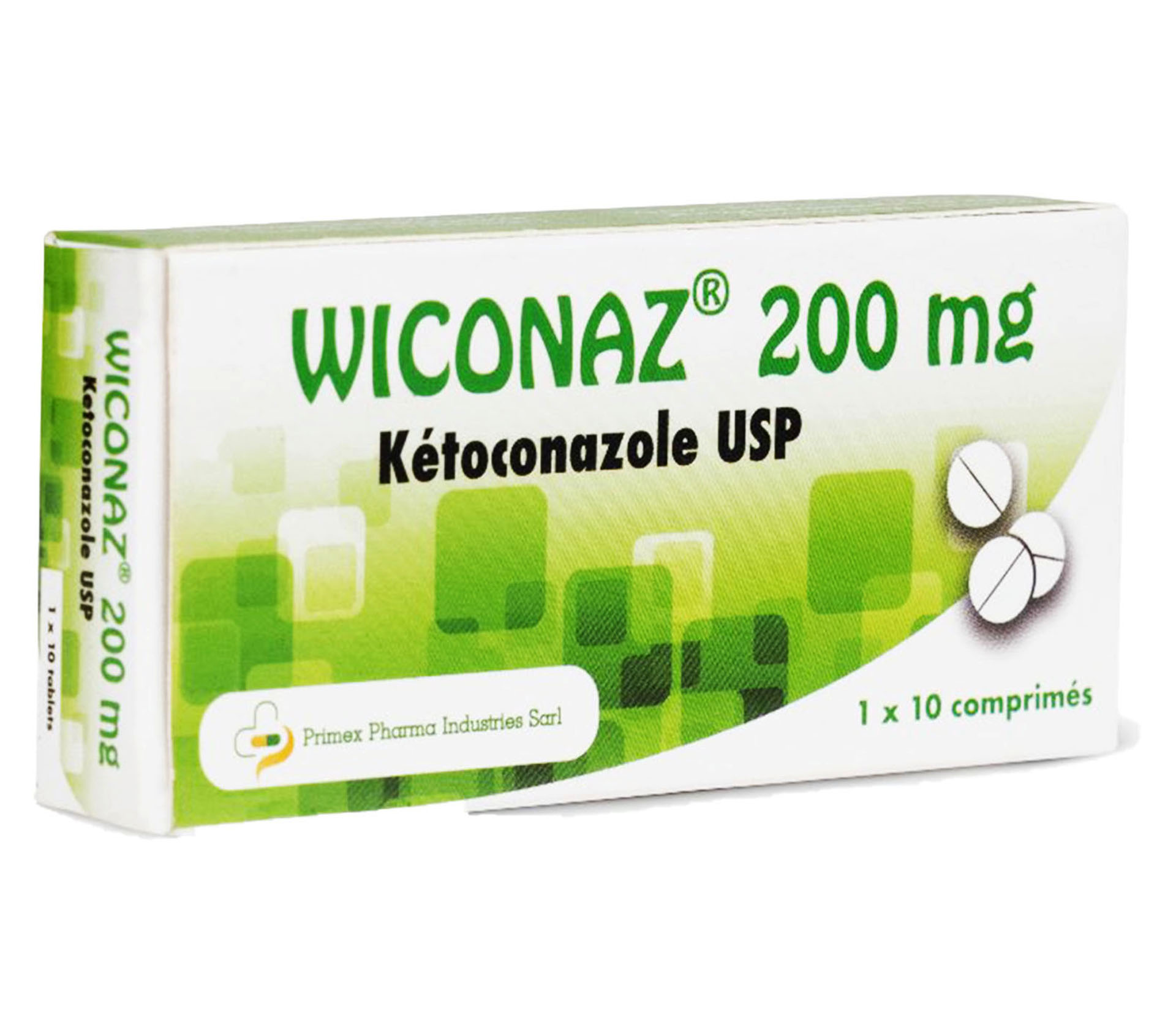 WICONAZ 200 mg Kétoconazole 200 mg Comprimés 10 Piece – GTIN 6174000028037