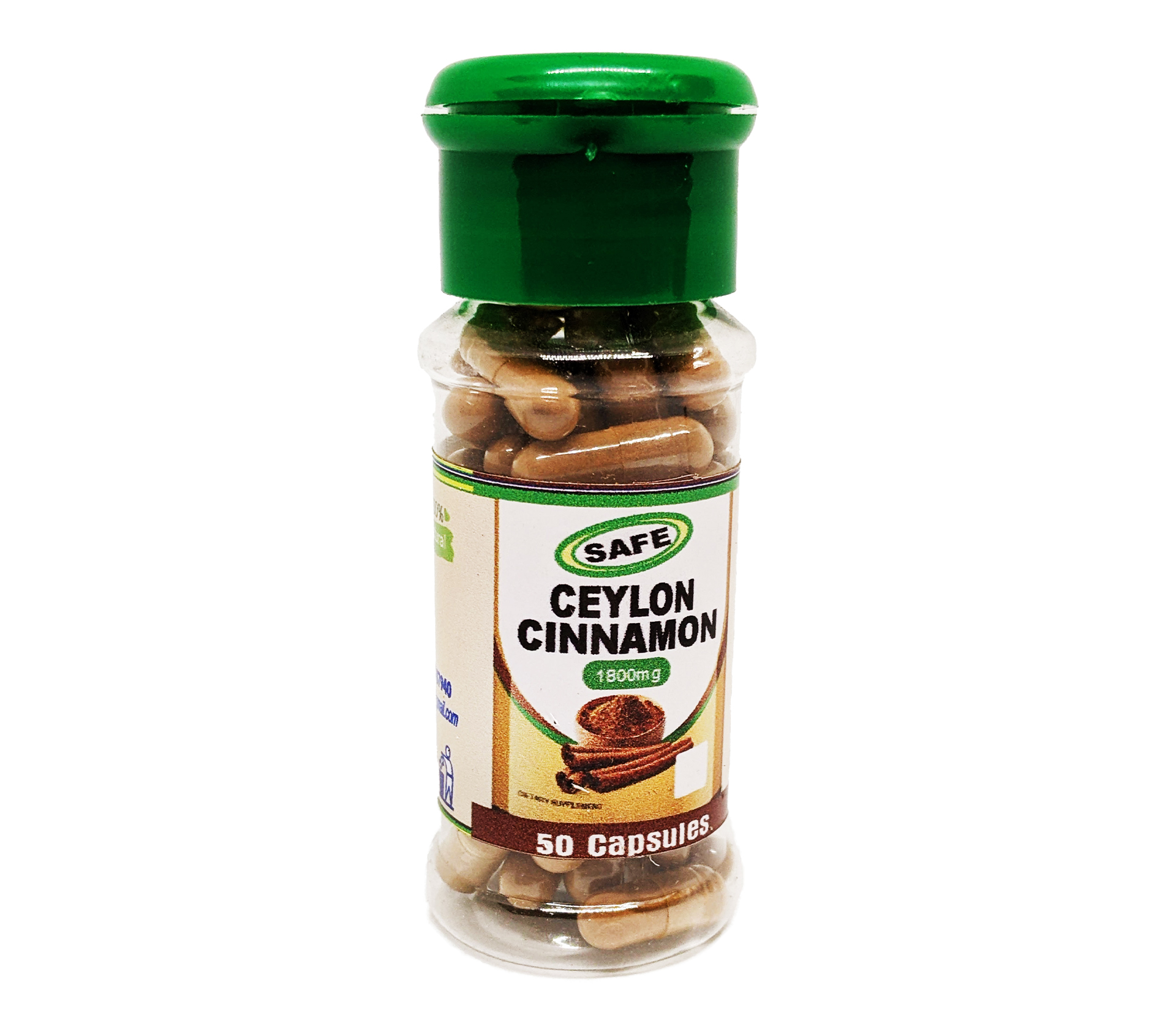 SAFE Complément alimentaire Ceylon Cinnamon 1800 Milligram – GTIN 6174000049155