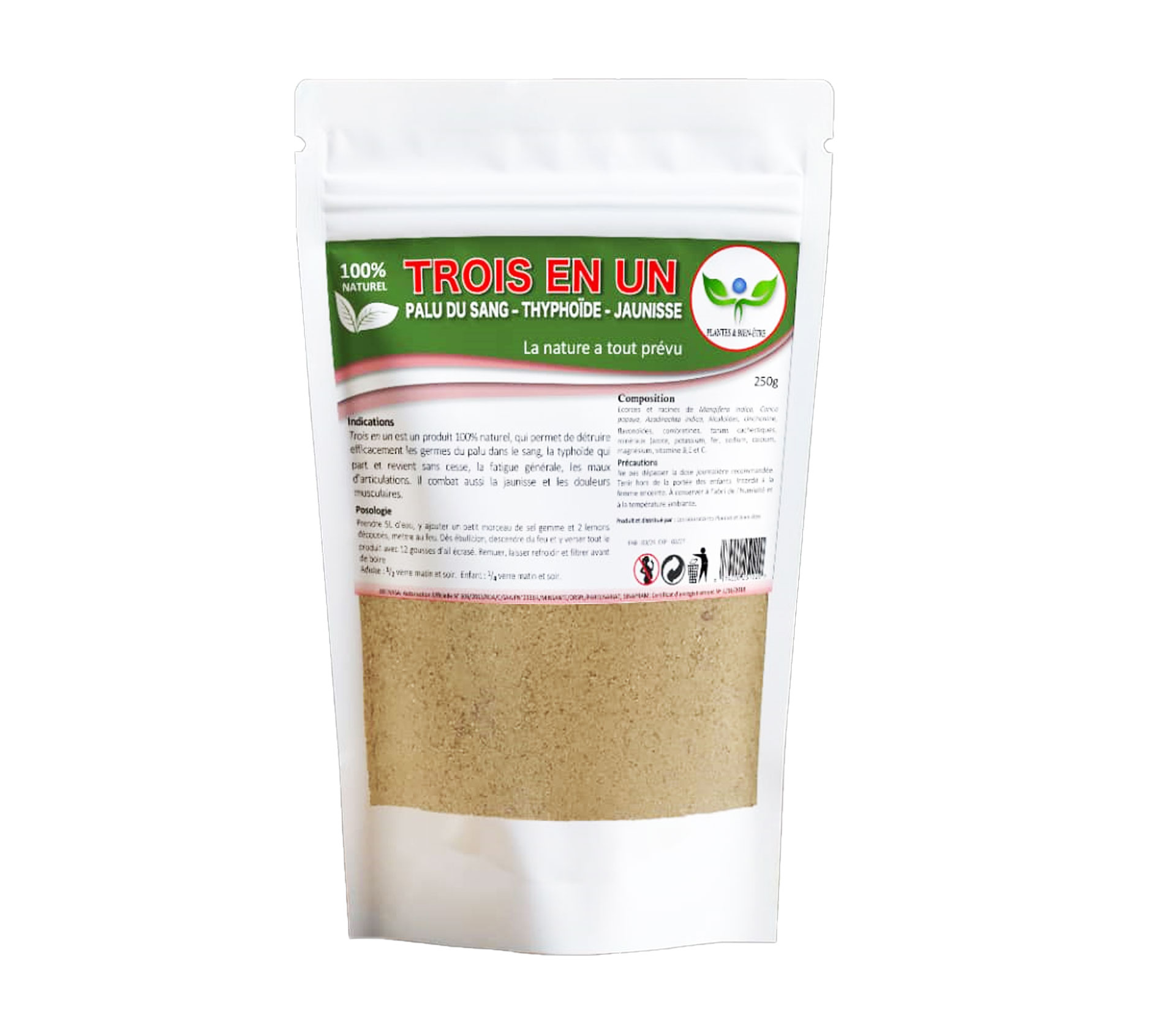 PBE TROIS EN UN 250 gram – GTIN 6174000251220