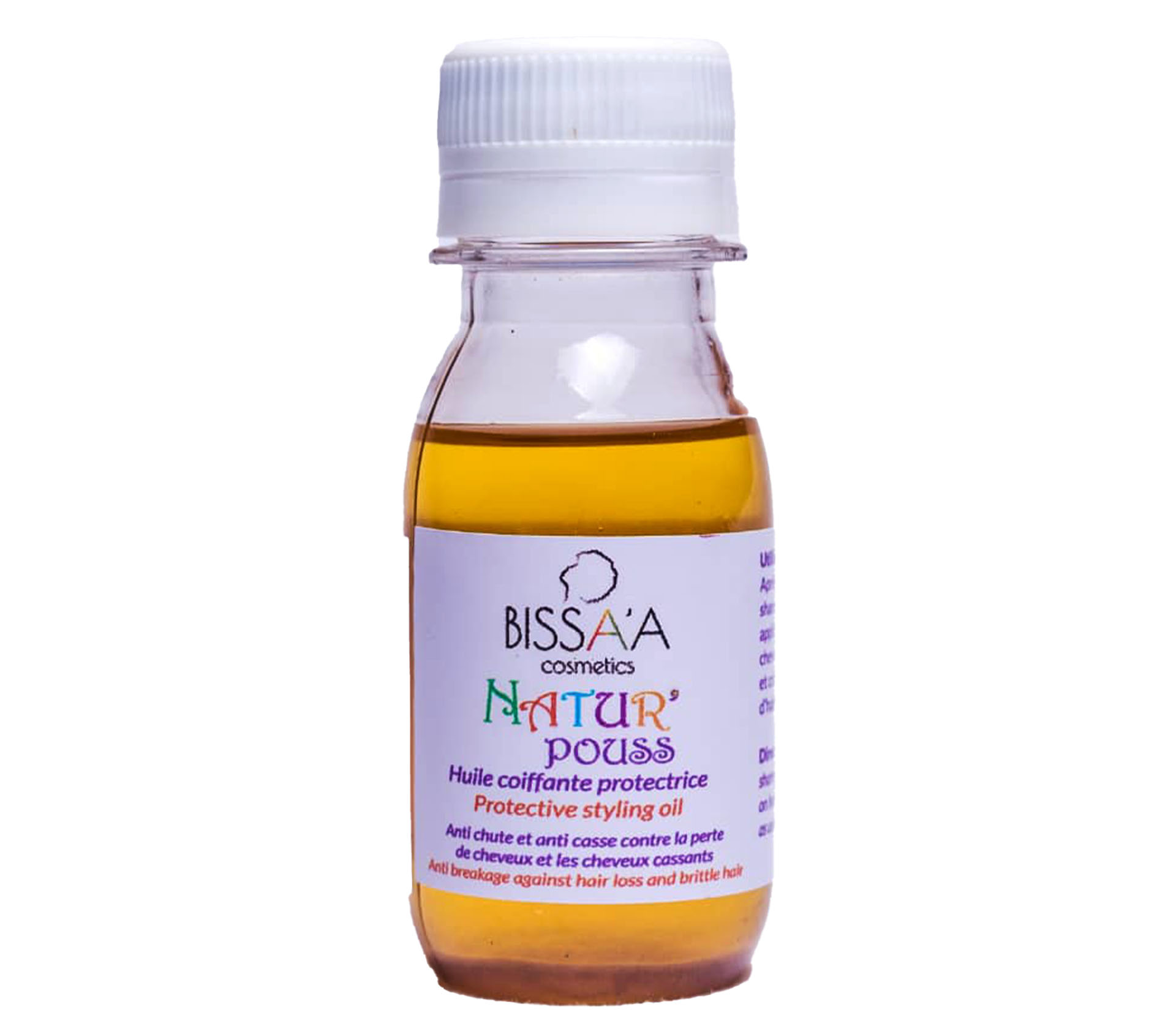BISSA'A COSMETICS Gamme natur pouss huile coiffante protectrice 60 Millilitre – GTIN 6174000069092